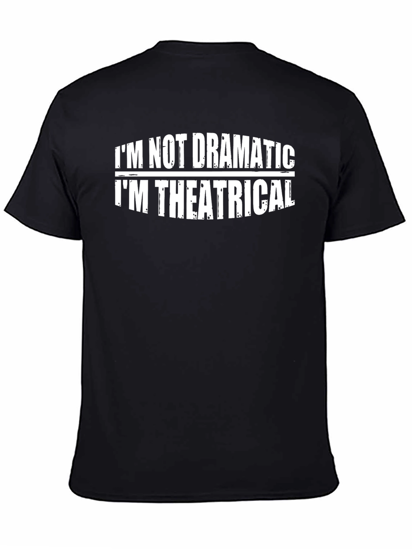 Theatrical Graphic Tee - Black T-Shirt