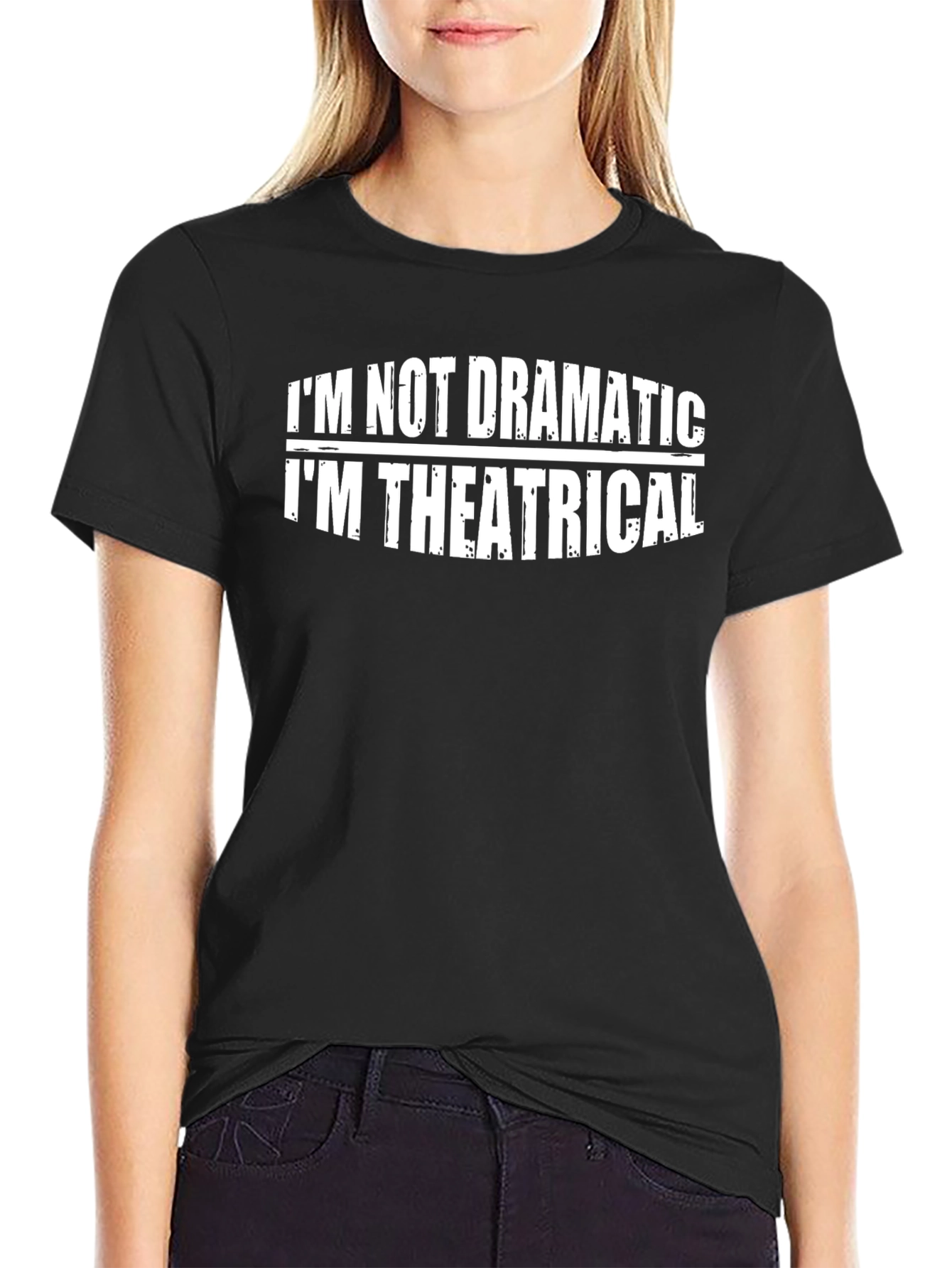 Theatrical Graphic Tee - Black T-Shirt