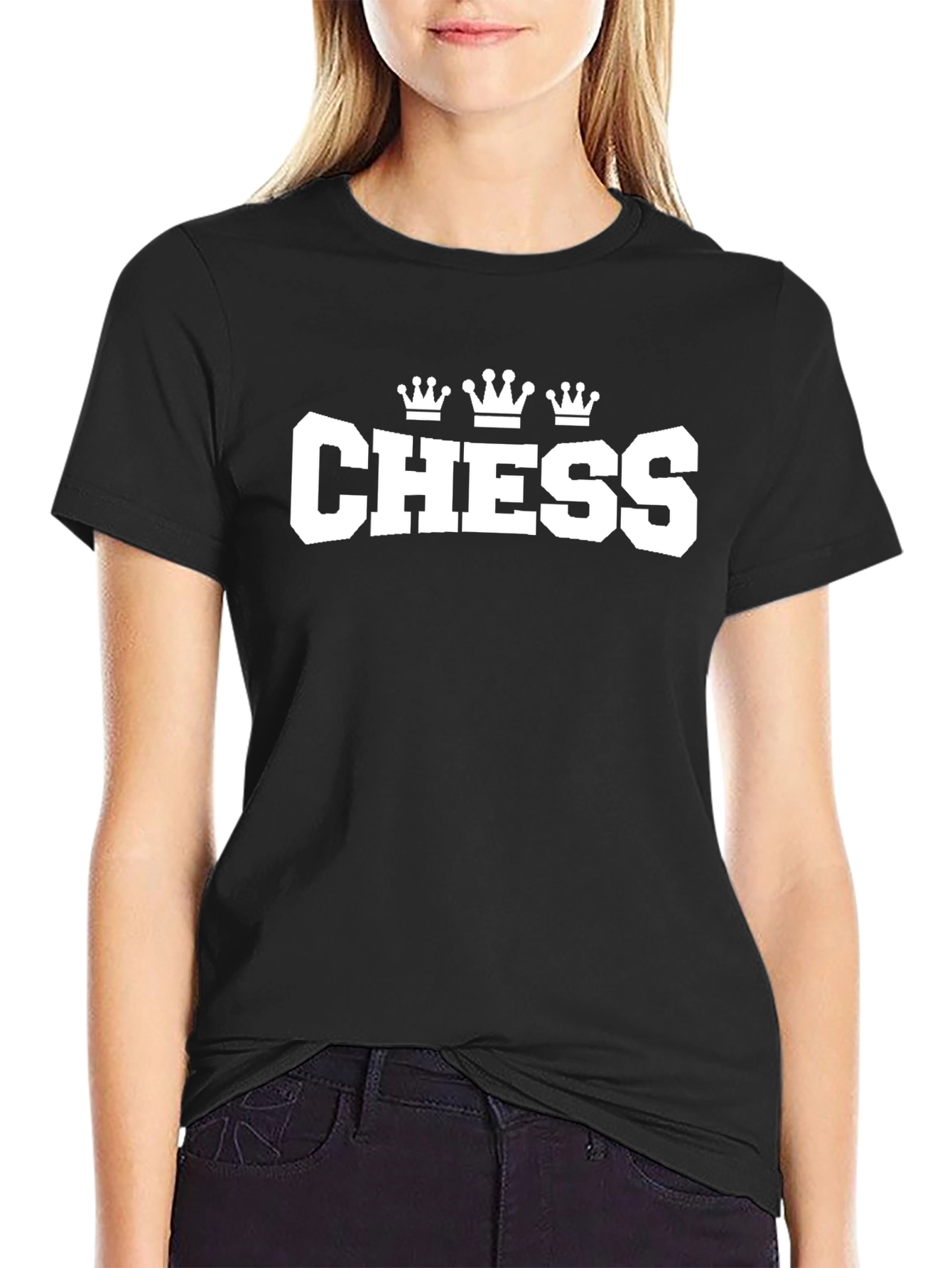 Chess King T-Shirt - Black Graphic Tee