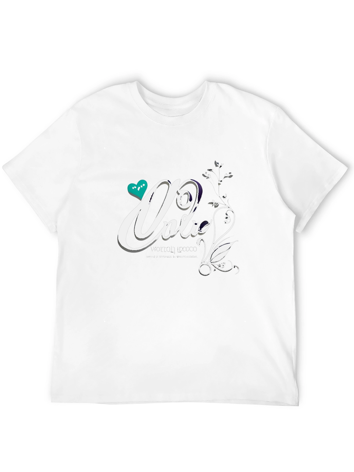 Stylish Black Graphic Tee - Oolo Design