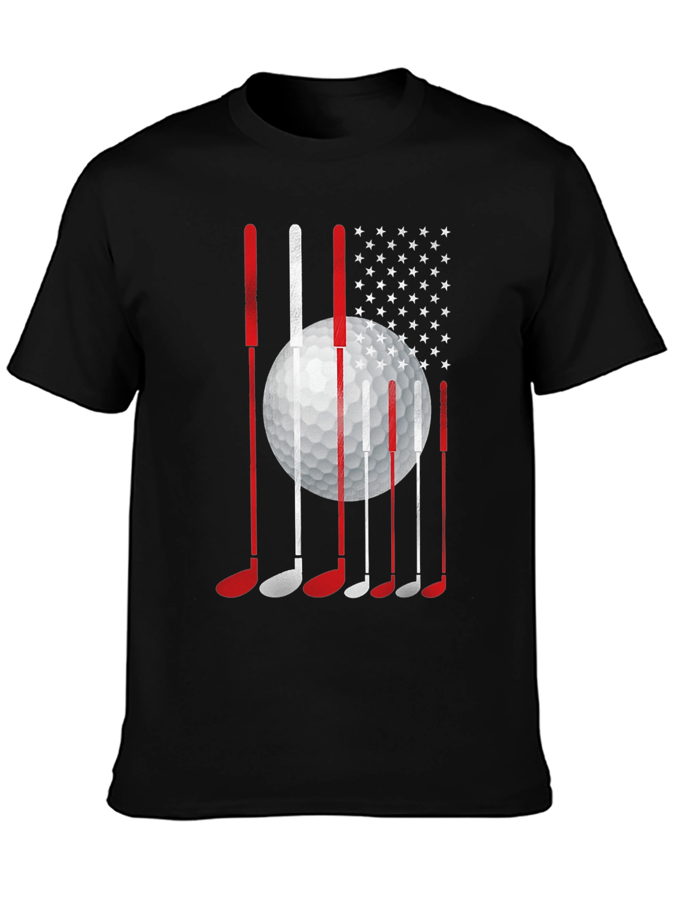 Golf USA Flag Graphic Tee