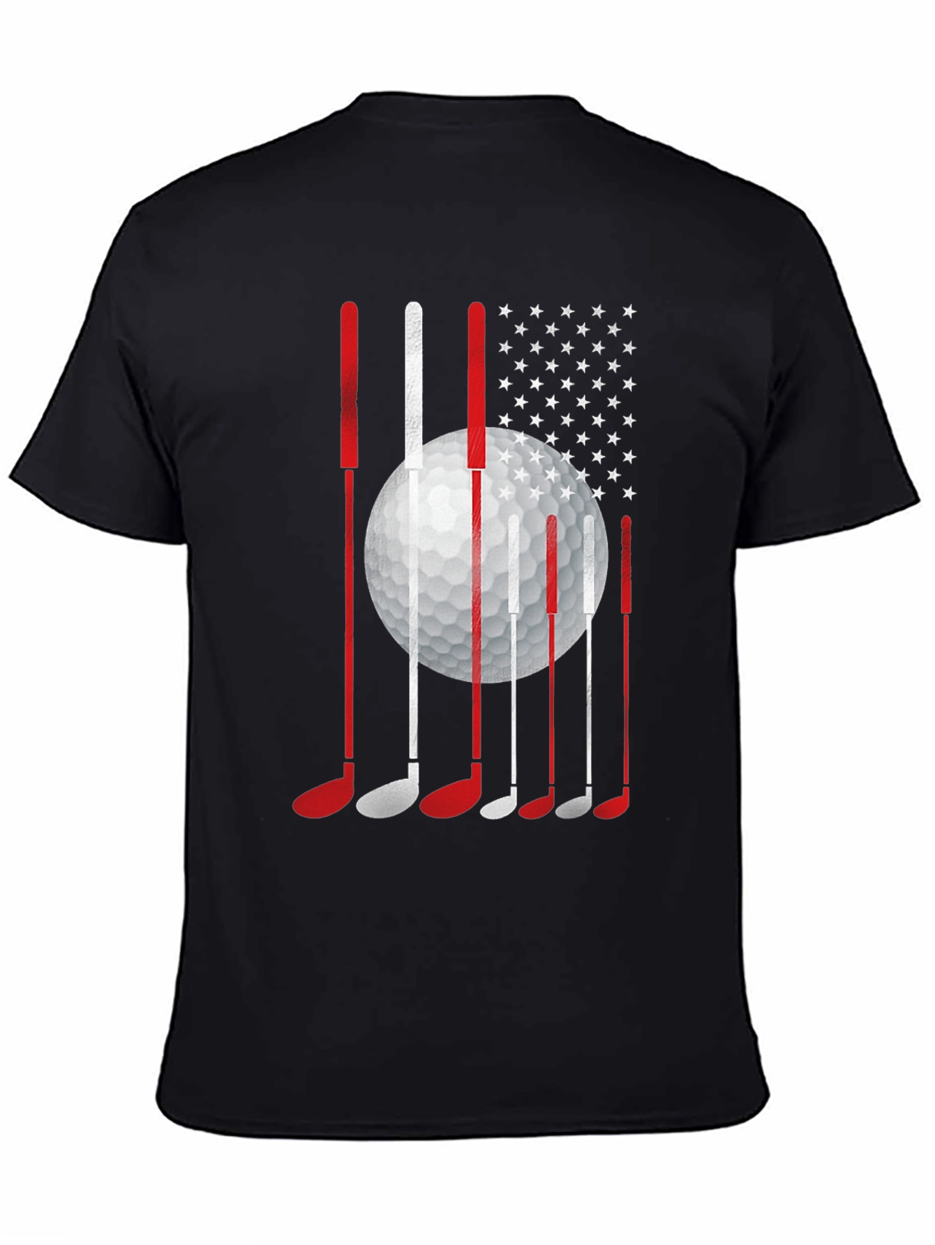 Golf USA Flag Graphic Tee