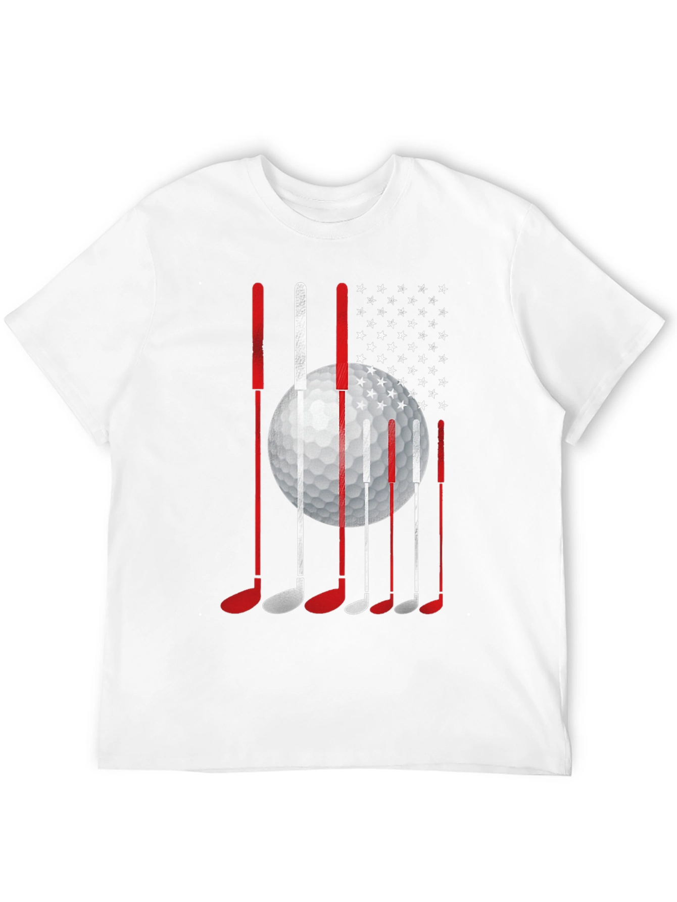 Golf USA Flag Graphic Tee