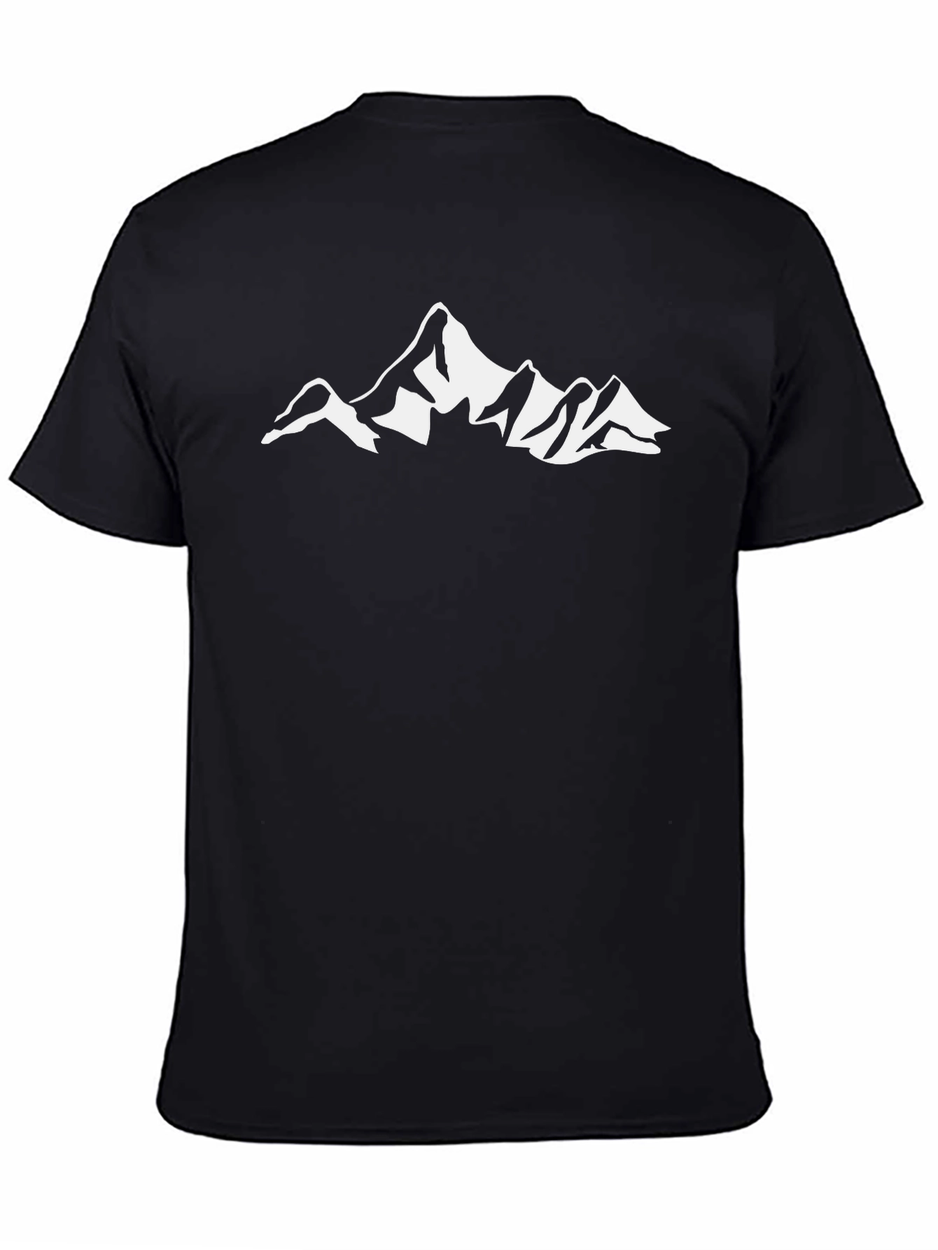 Mountain Graphic Black T-Shirt