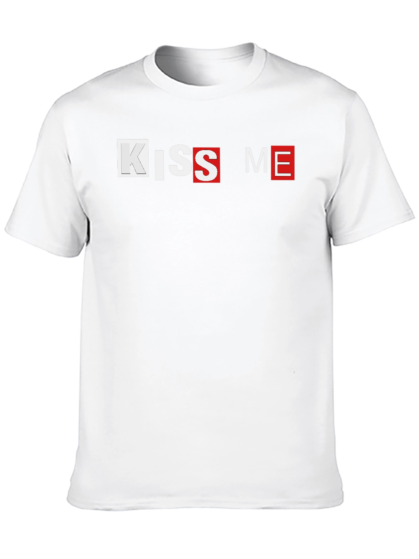 Kiss Me Graphic T-Shirt - Unique Design