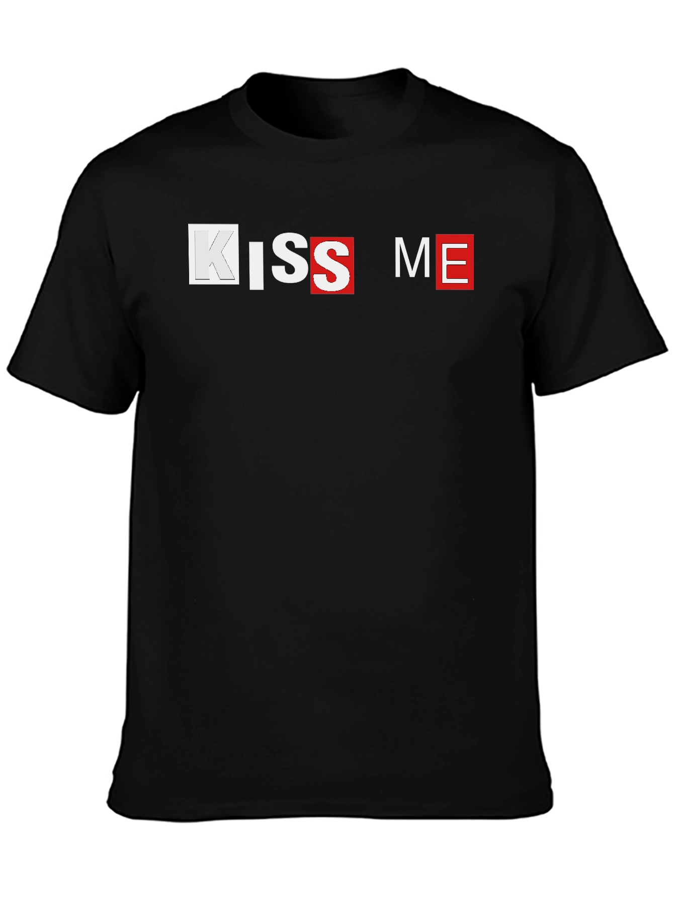 Kiss Me Graphic T-Shirt - Unique Design