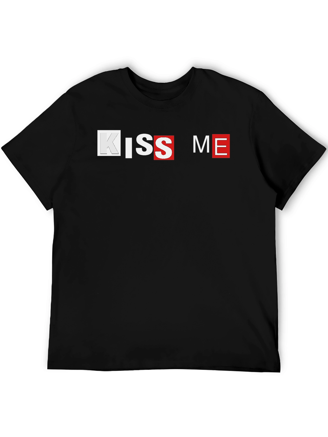 Kiss Me Graphic T-Shirt - Unique Design