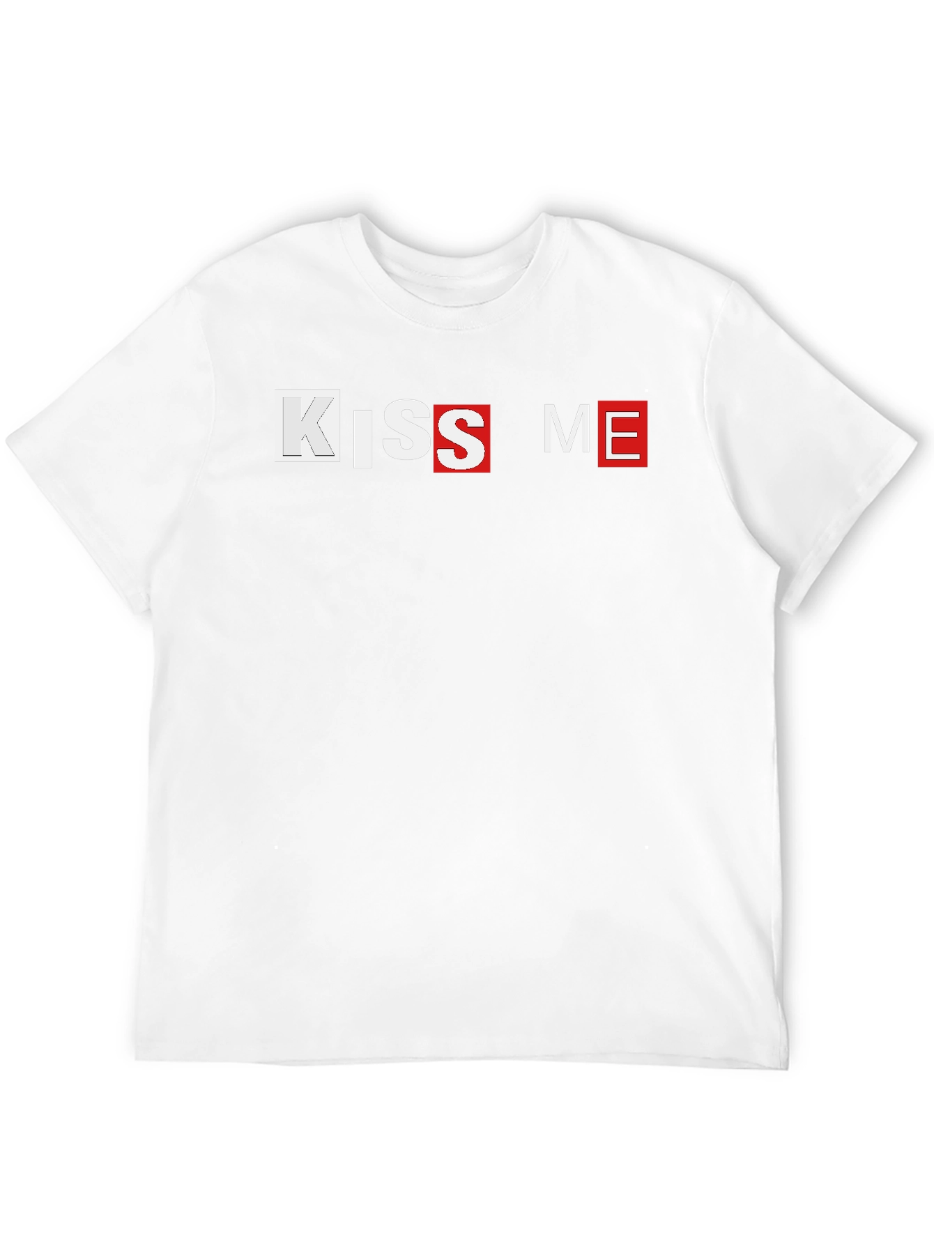 Kiss Me Graphic T-Shirt - Unique Design