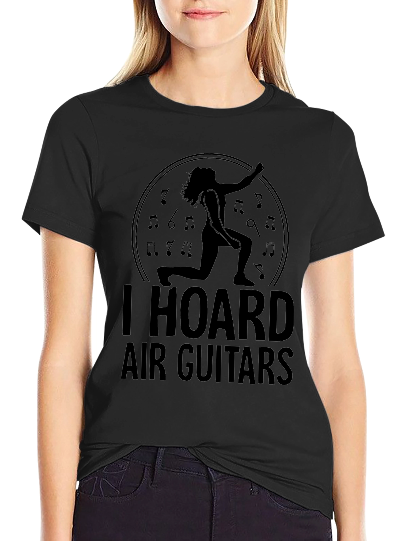 I Hoard Air Guitars Graphic T-Shirt