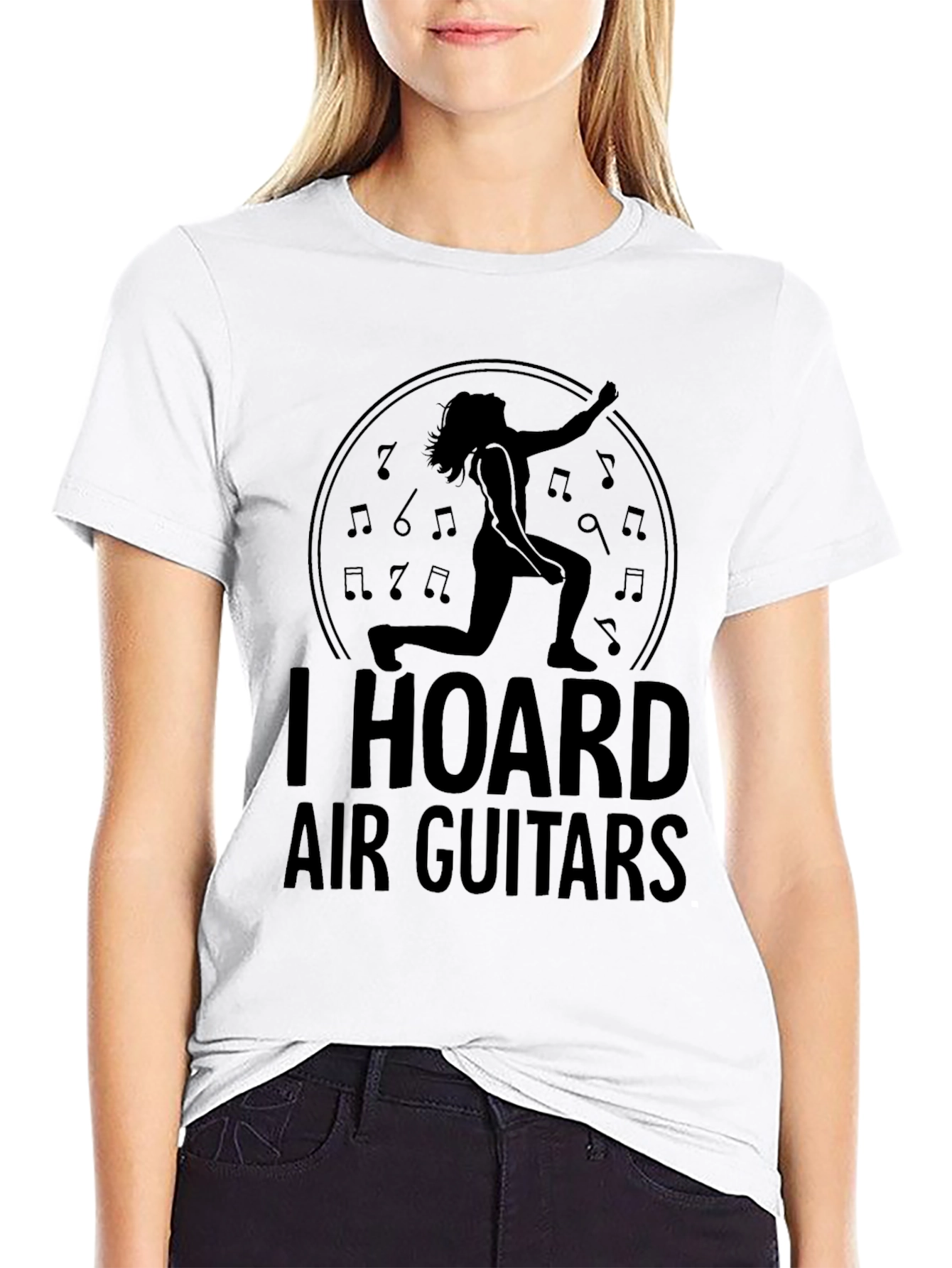 I Hoard Air Guitars Graphic T-Shirt