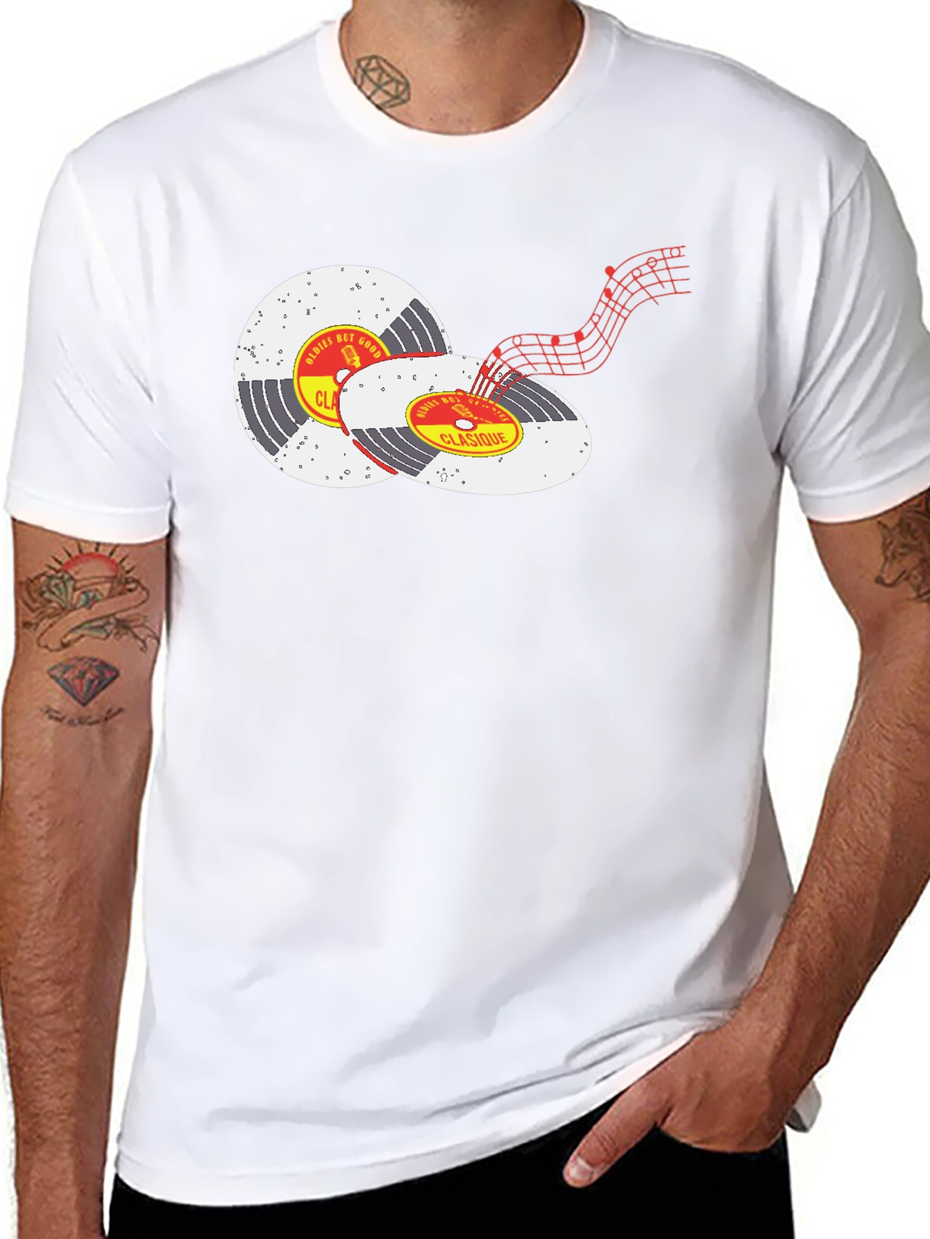 Classic Vinyl Record Music T-Shirt