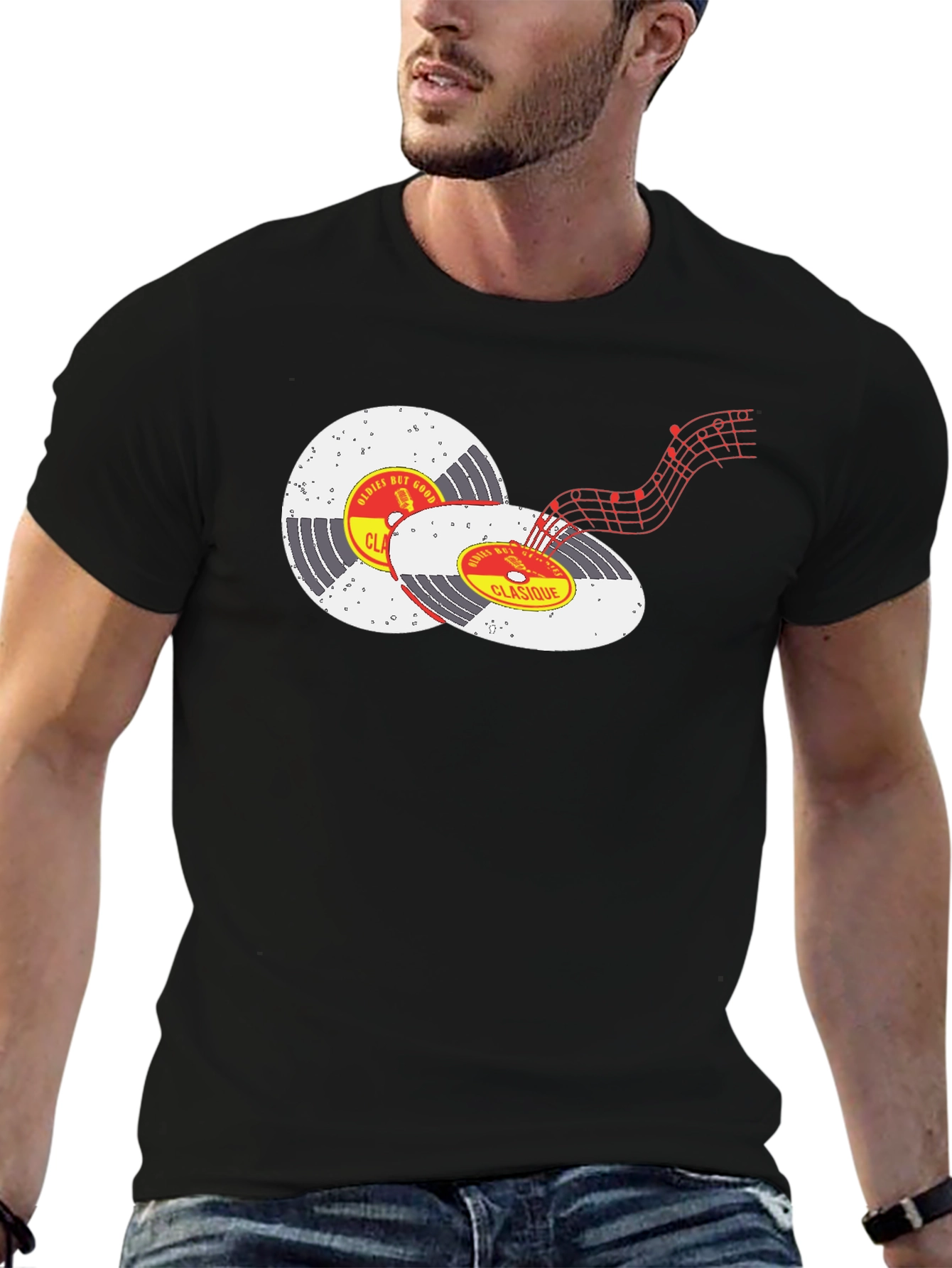 Classic Vinyl Record Music T-Shirt