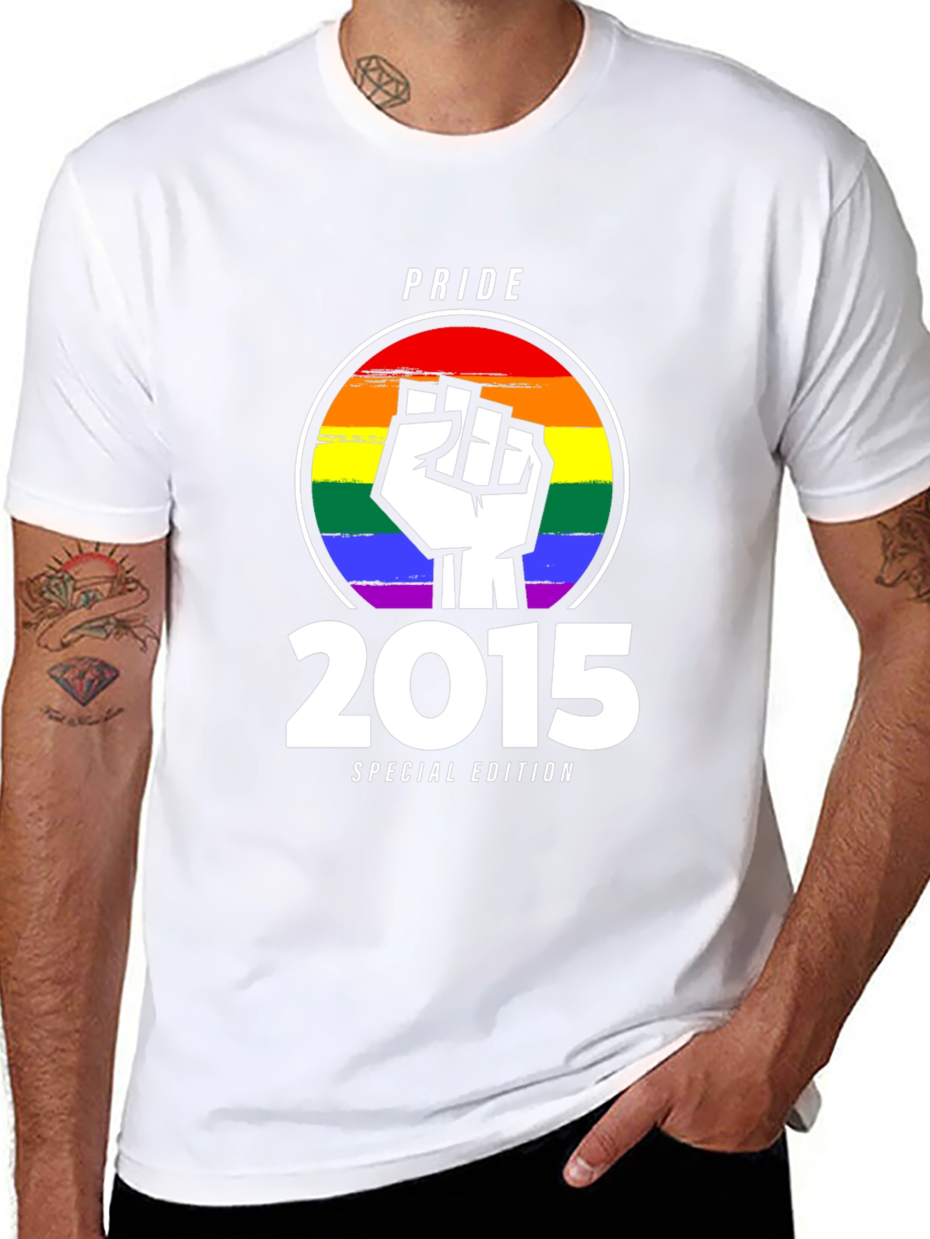 Pride 2015 Special Edition Black T-Shirt