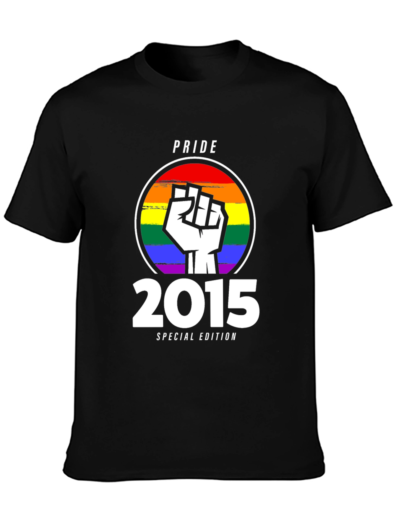 Pride 2015 Special Edition Black T-Shirt