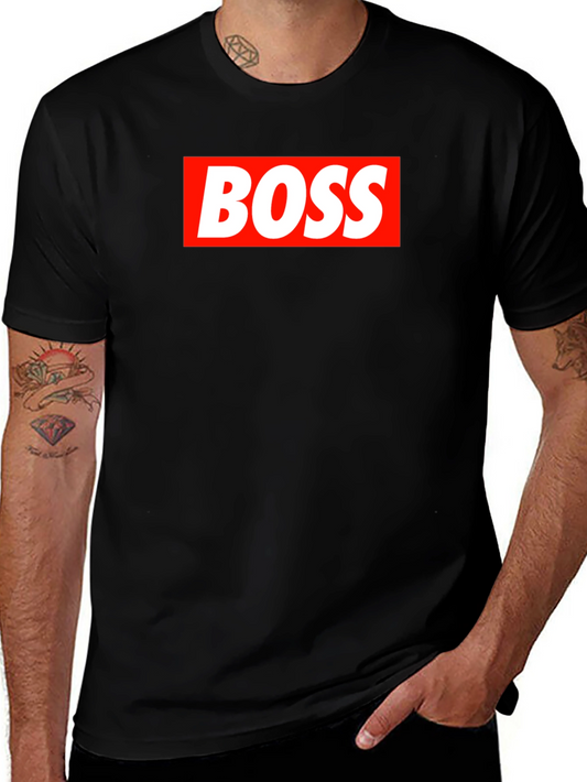 BOSS Graphic Tee - Bold Statement T-Shirt