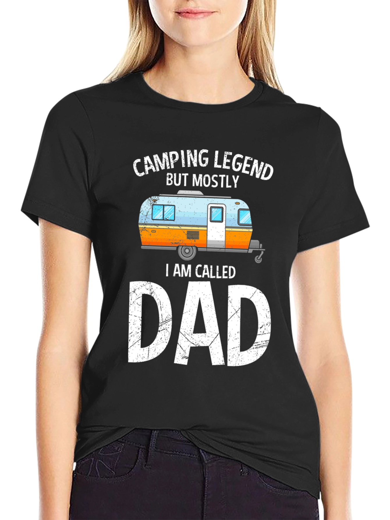 Camping Legend Dad T-Shirt