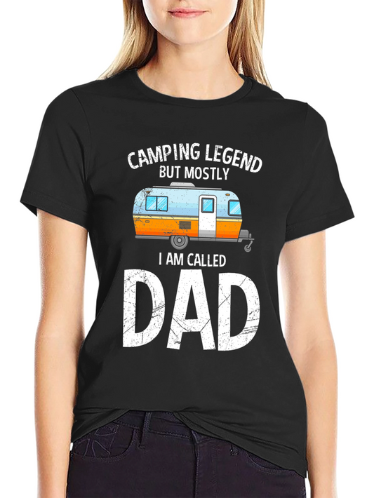 Camping Legend Dad T-Shirt