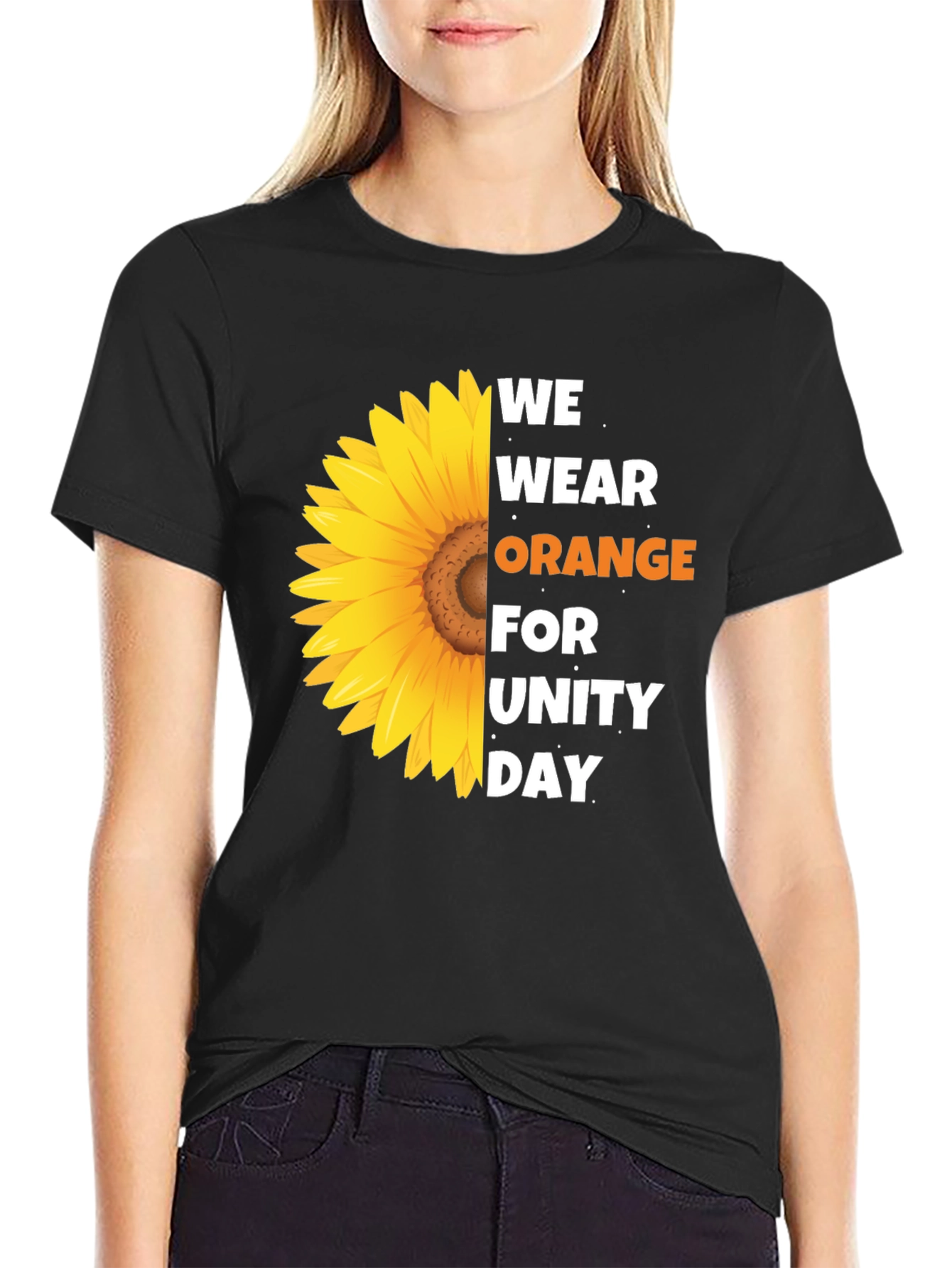 Unity Day Orange Sunflower T-Shirt