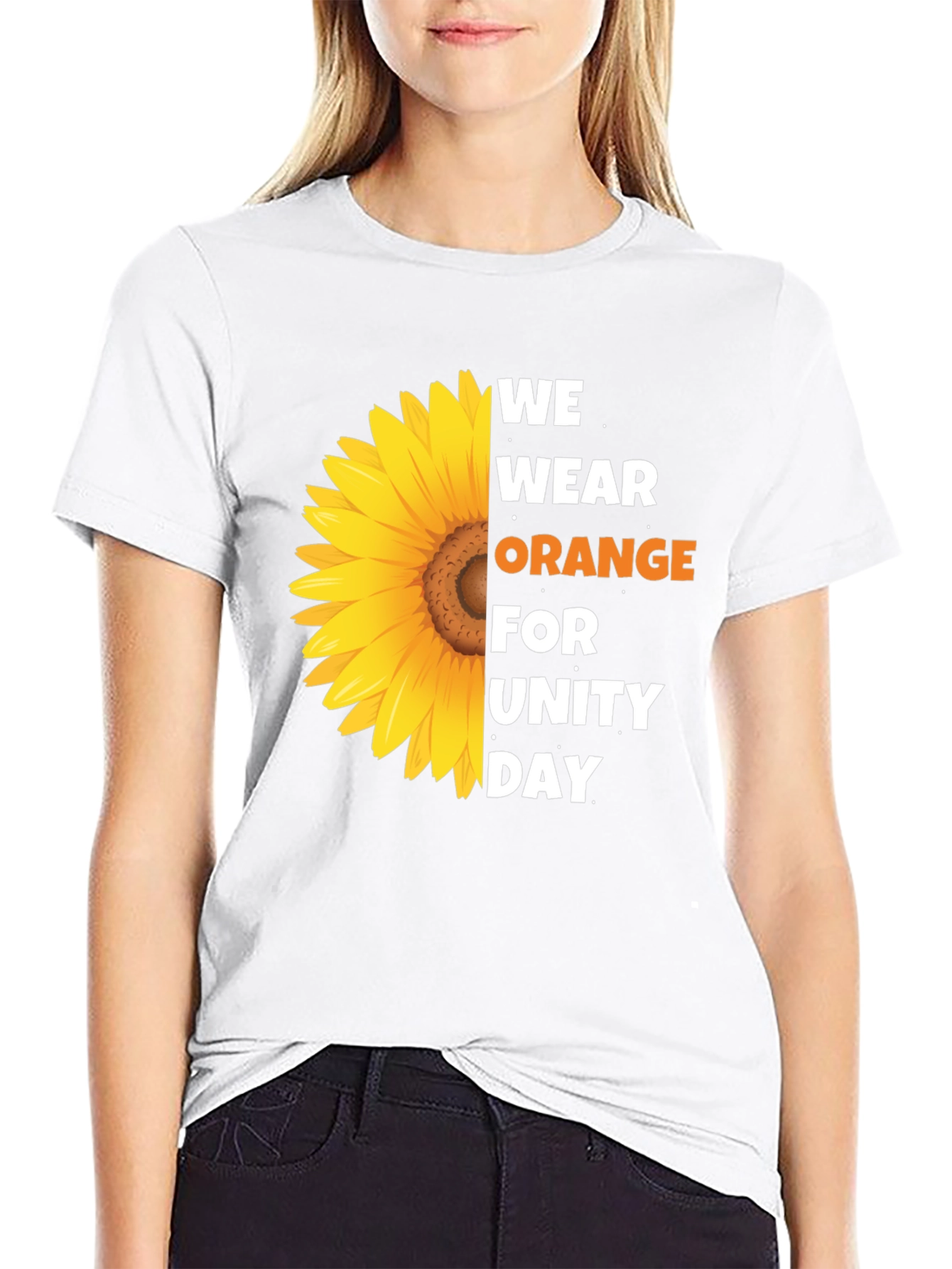 Unity Day Orange Sunflower T-Shirt
