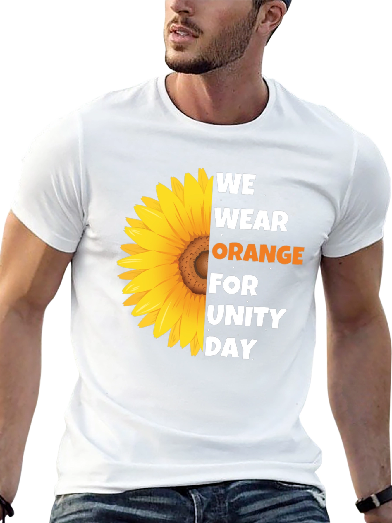 Unity Day Orange Sunflower T-Shirt