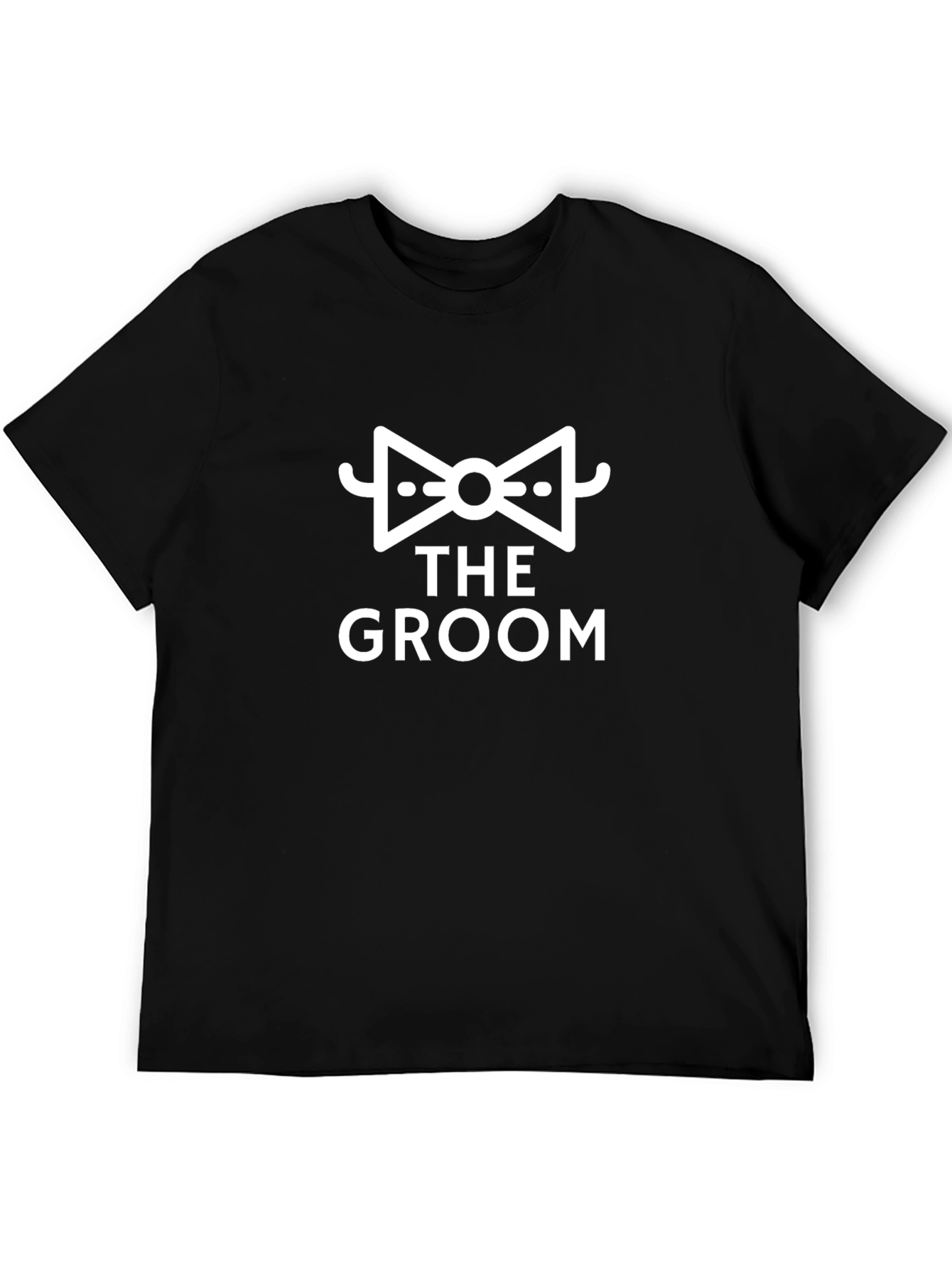The Groom Black T-Shirt Wedding Day Apparel