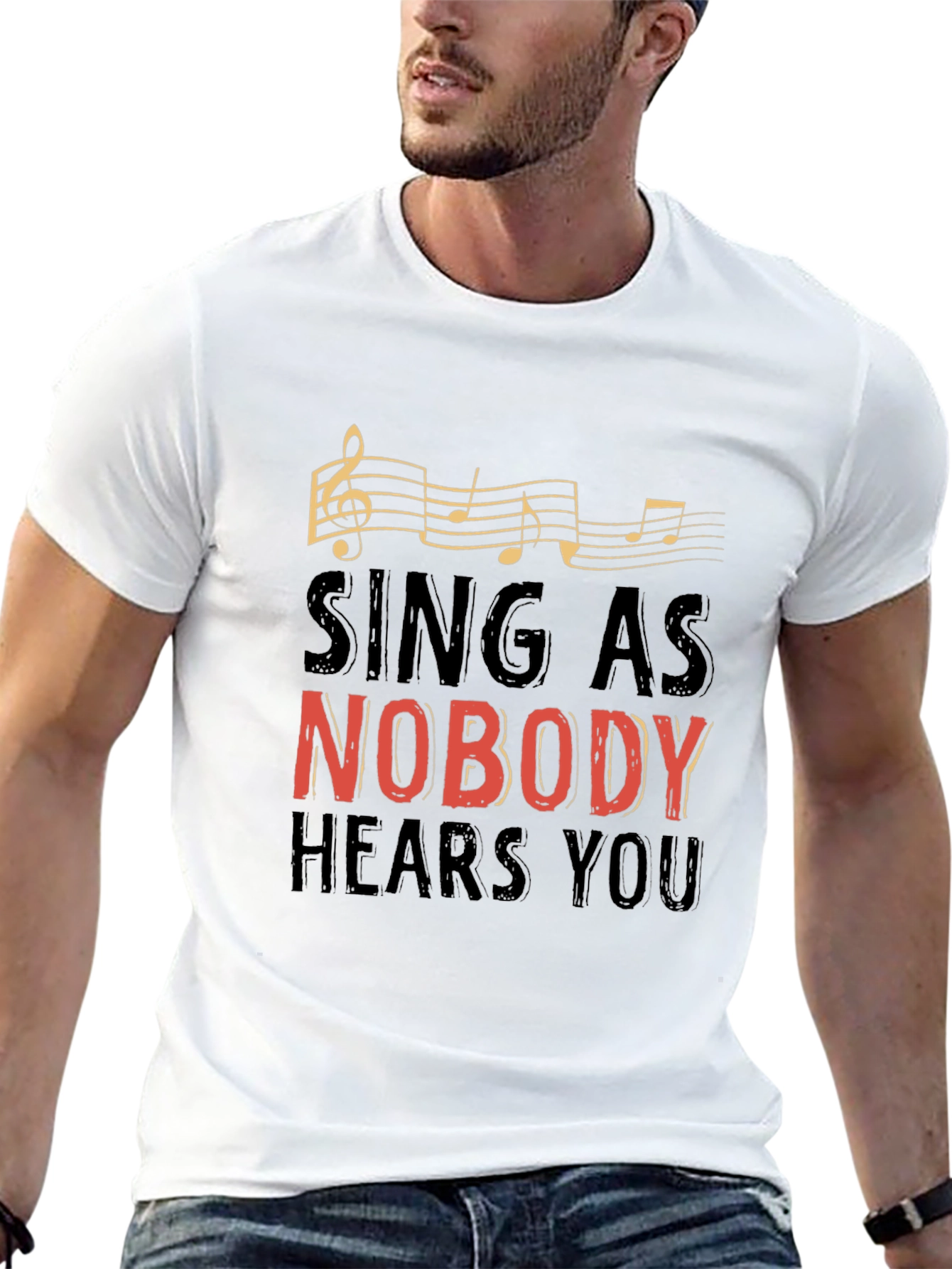 Sing As Nobody Hears You Graphic Tee