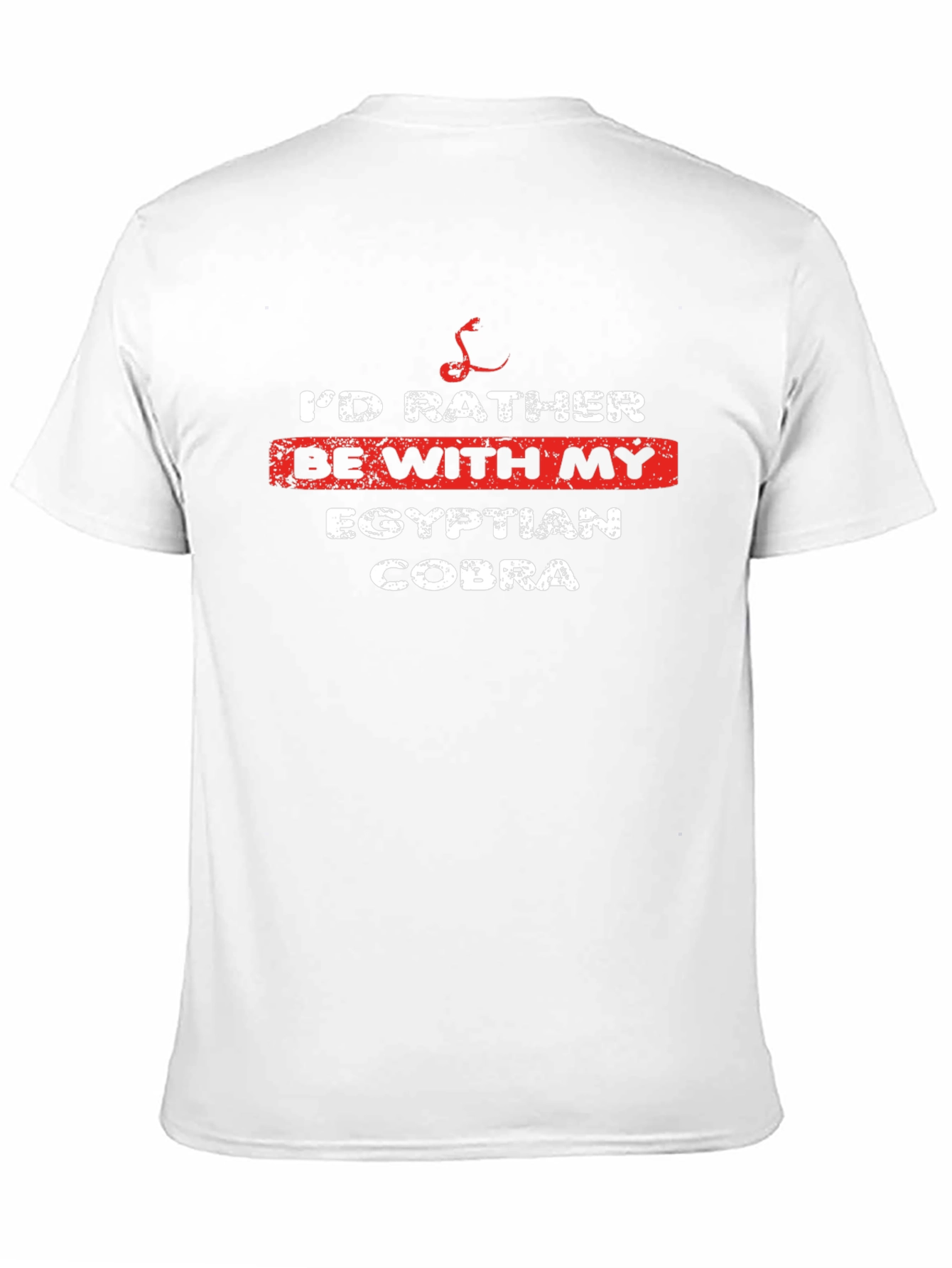 Id Rather Be With My Egyptian Cobra T-Shirt