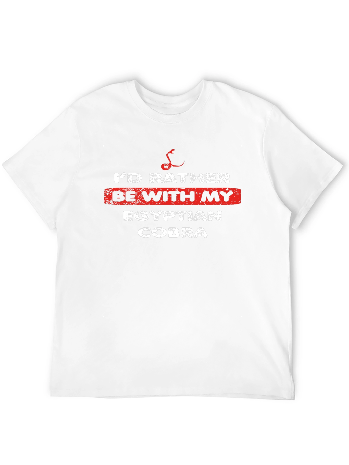 Id Rather Be With My Egyptian Cobra T-Shirt