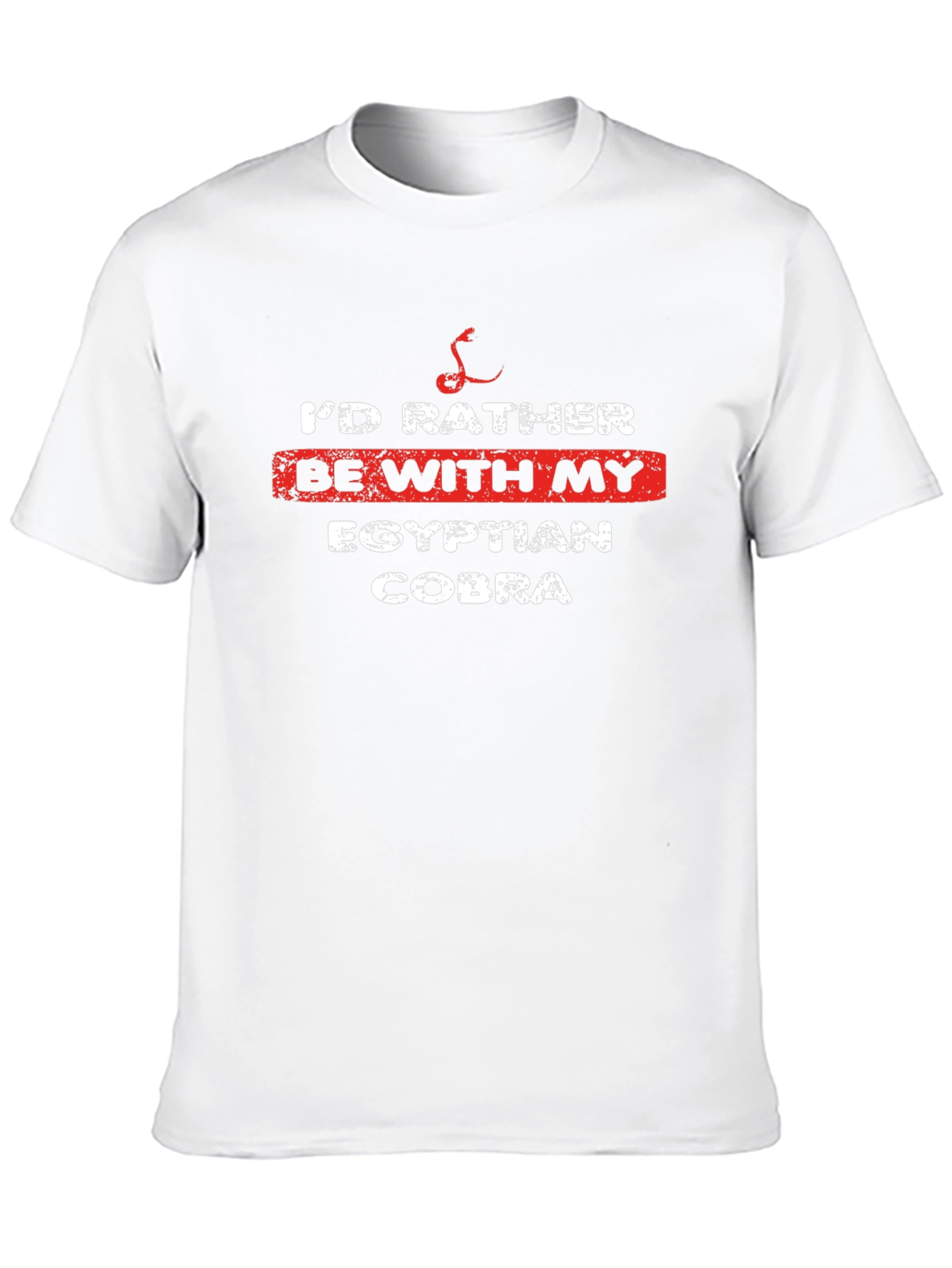 Id Rather Be With My Egyptian Cobra T-Shirt