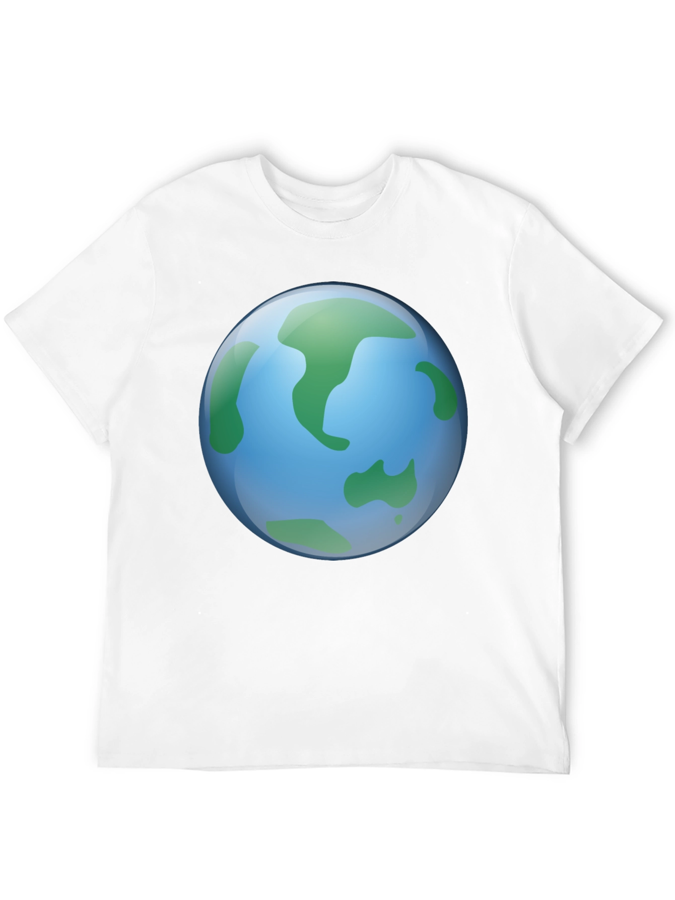 Earth Graphic Black T-Shirt