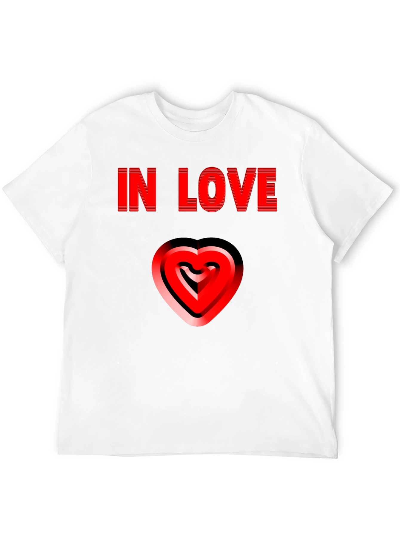 In Love Graphic T-Shirt - Stylish Valentines Day Apparel