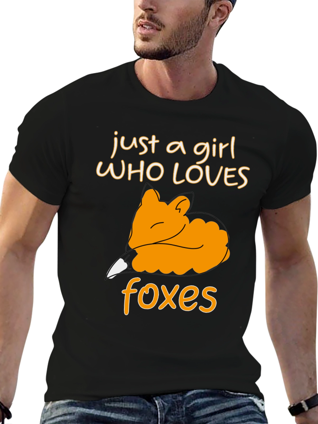 Just A Girl Who Loves Foxes T-Shirt
