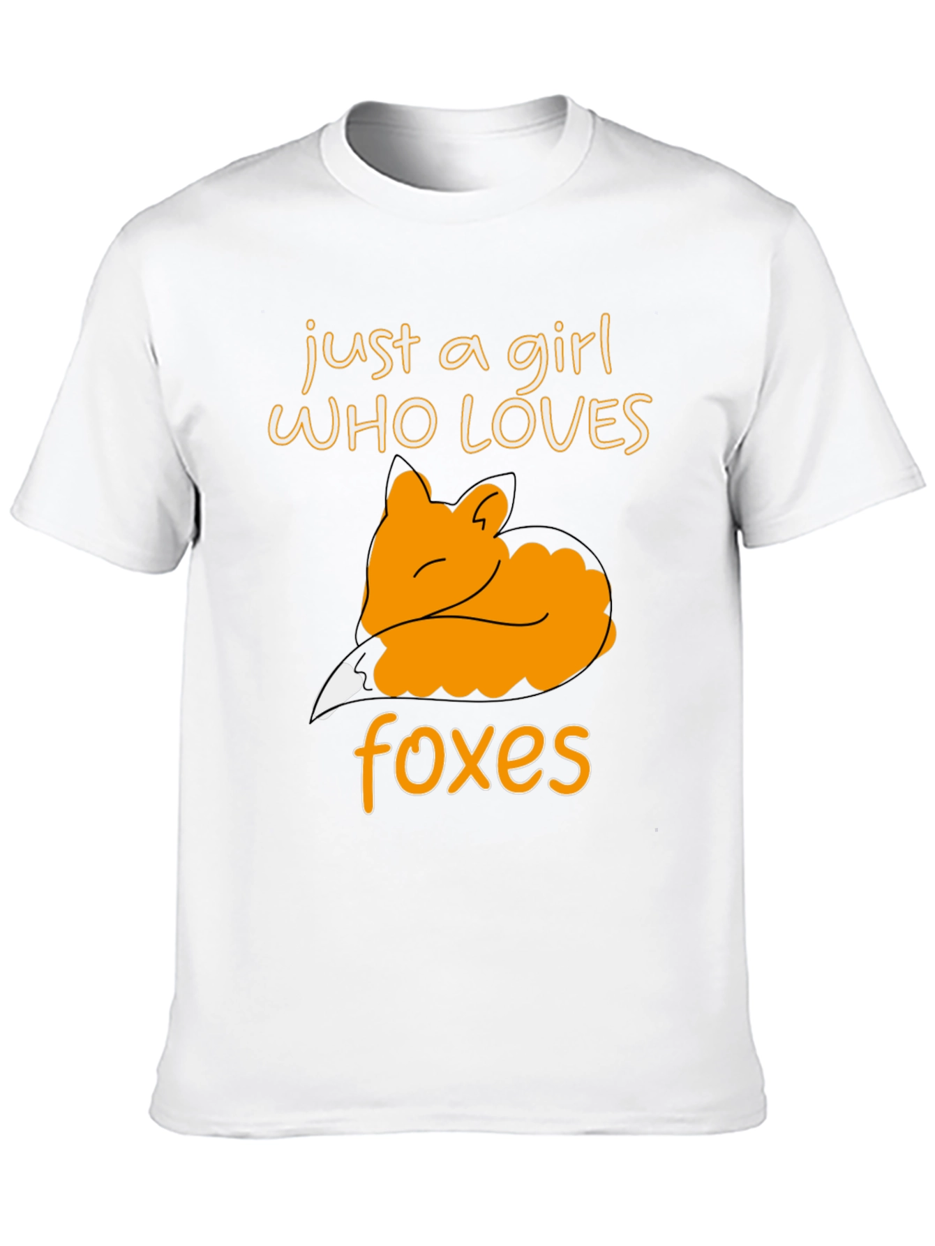Just A Girl Who Loves Foxes T-Shirt
