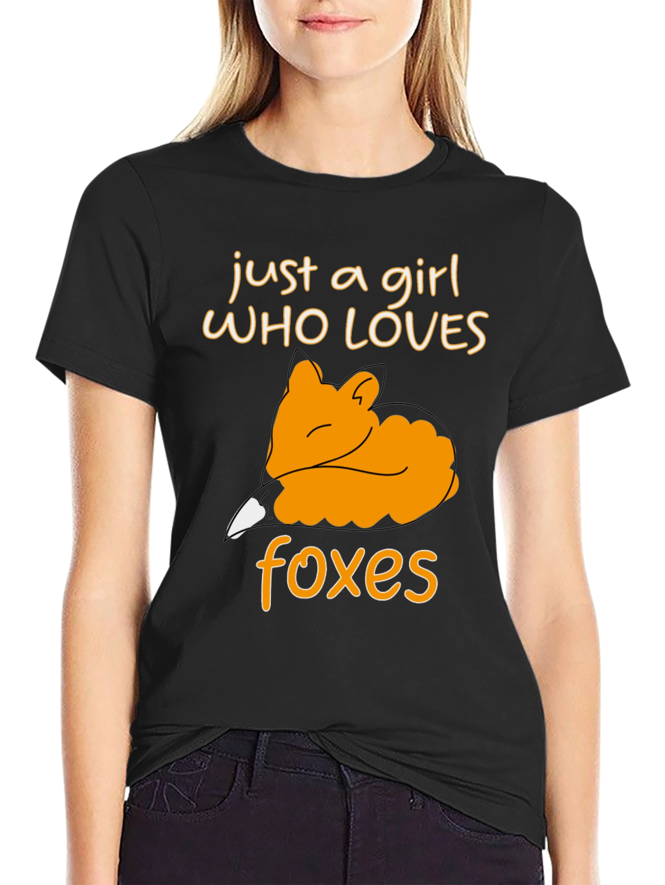Just A Girl Who Loves Foxes T-Shirt