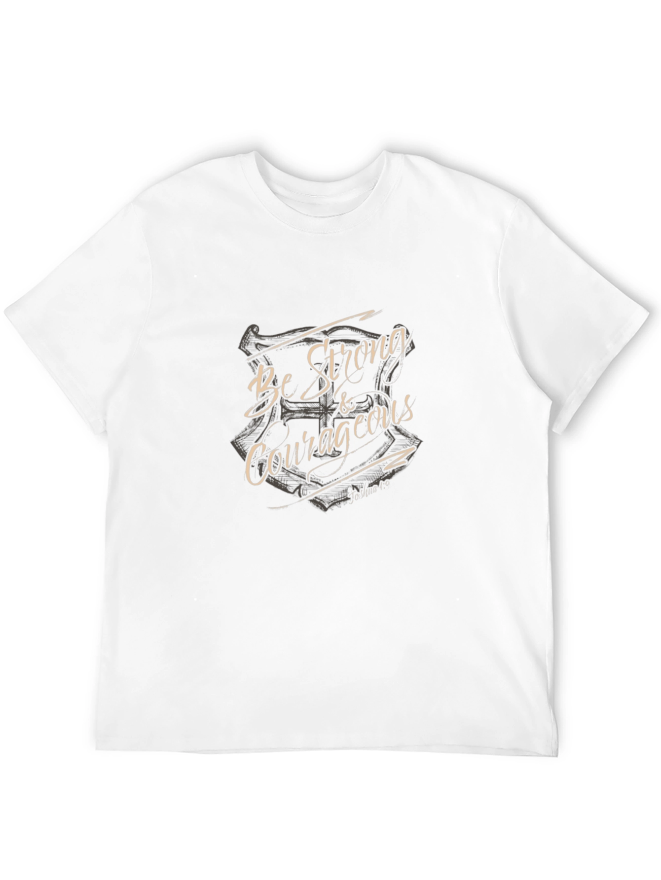 Be Strong & Courageous Graphic Tee