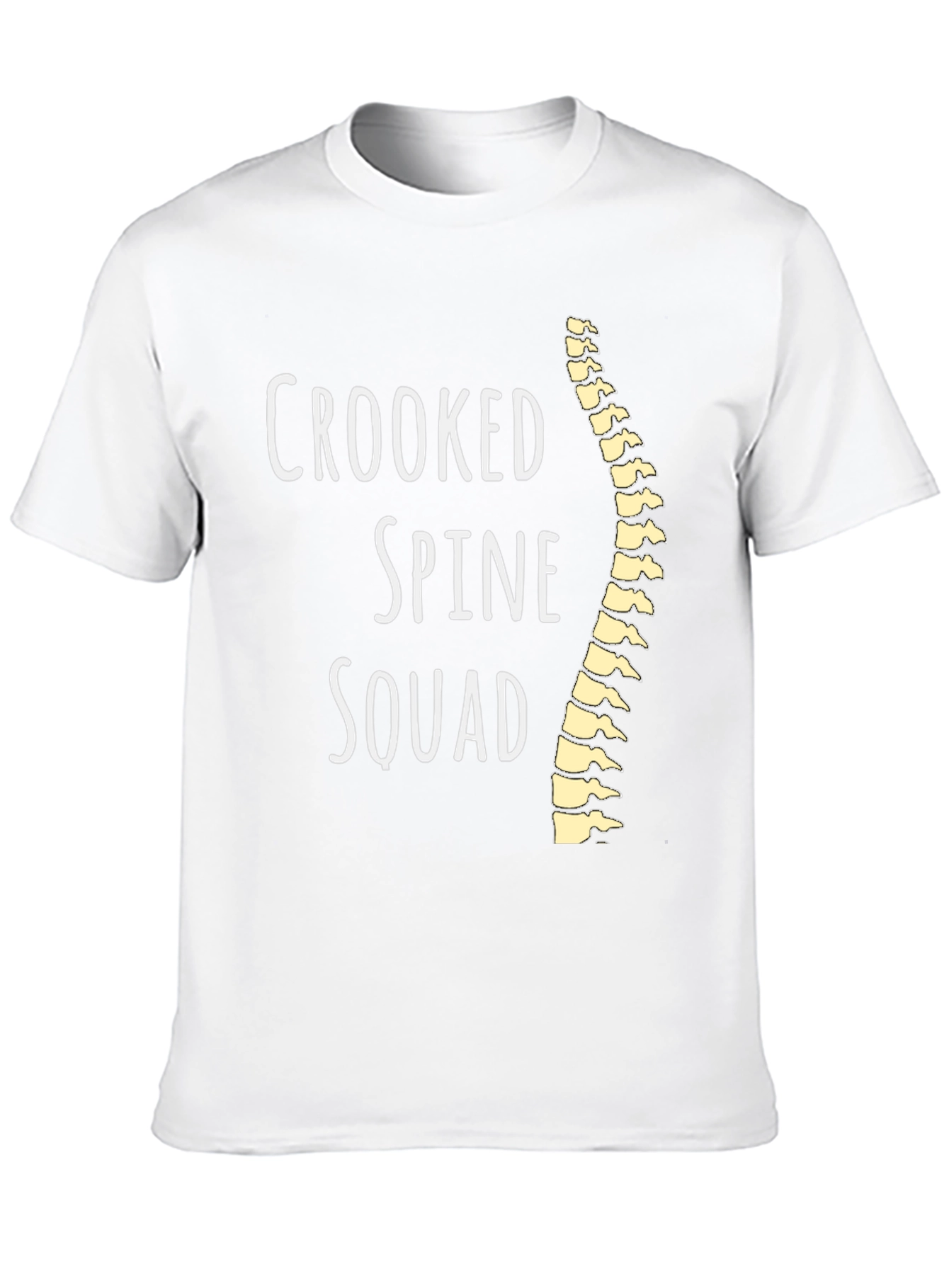 Crooked Spine Squad Graphic T-Shirt