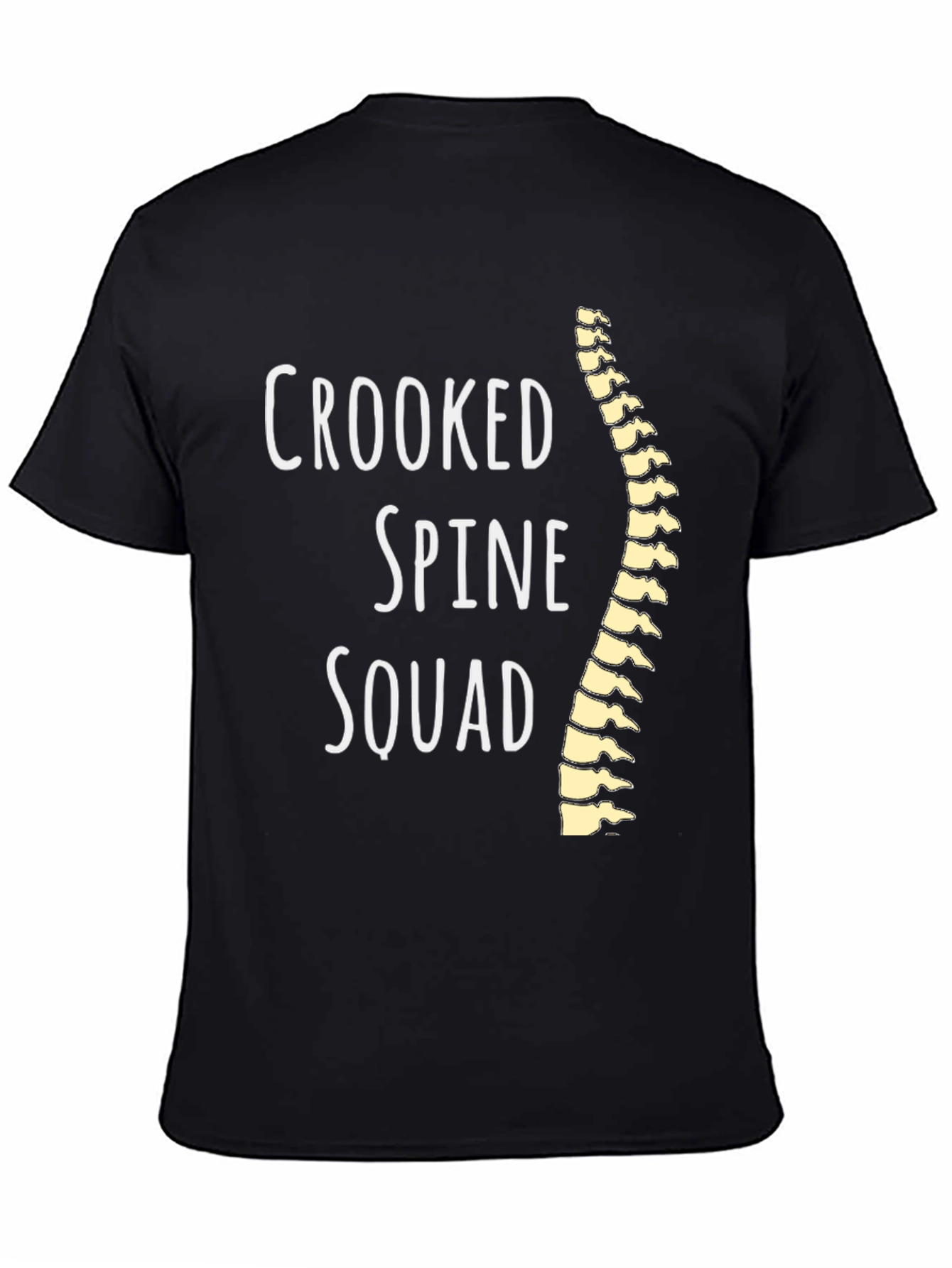 Crooked Spine Squad Graphic T-Shirt
