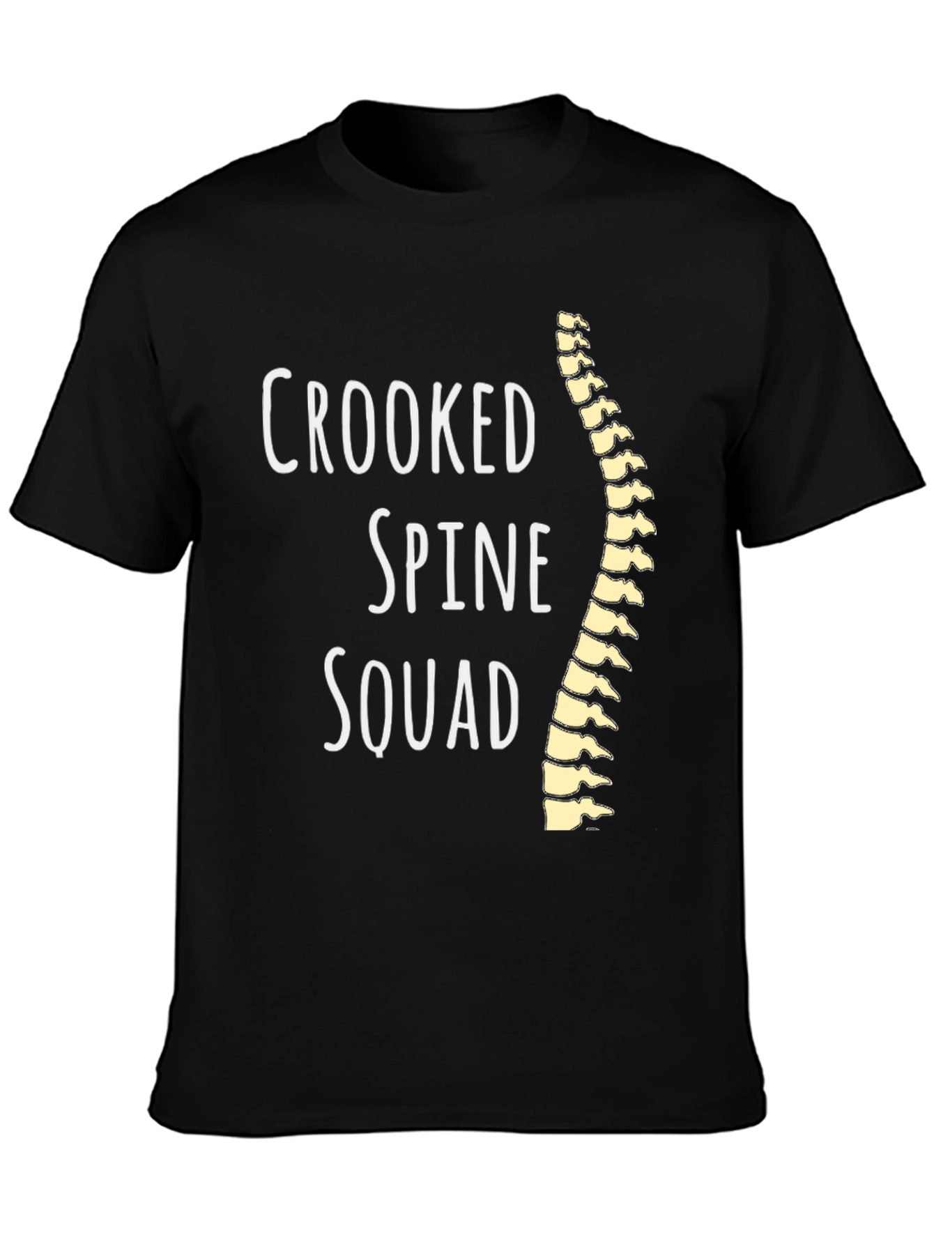 Crooked Spine Squad Graphic T-Shirt