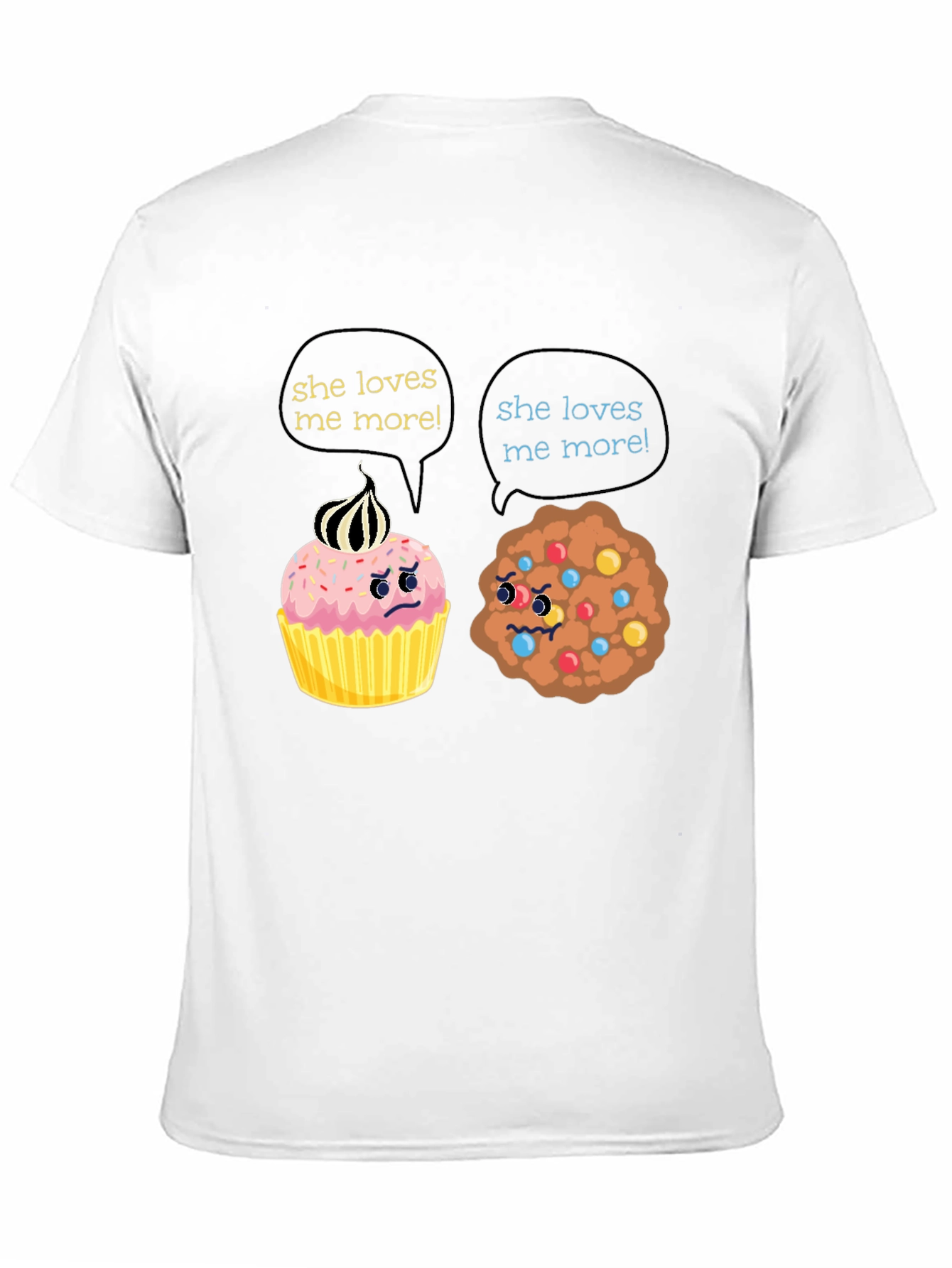 Funny She Loves Me More T-Shirt