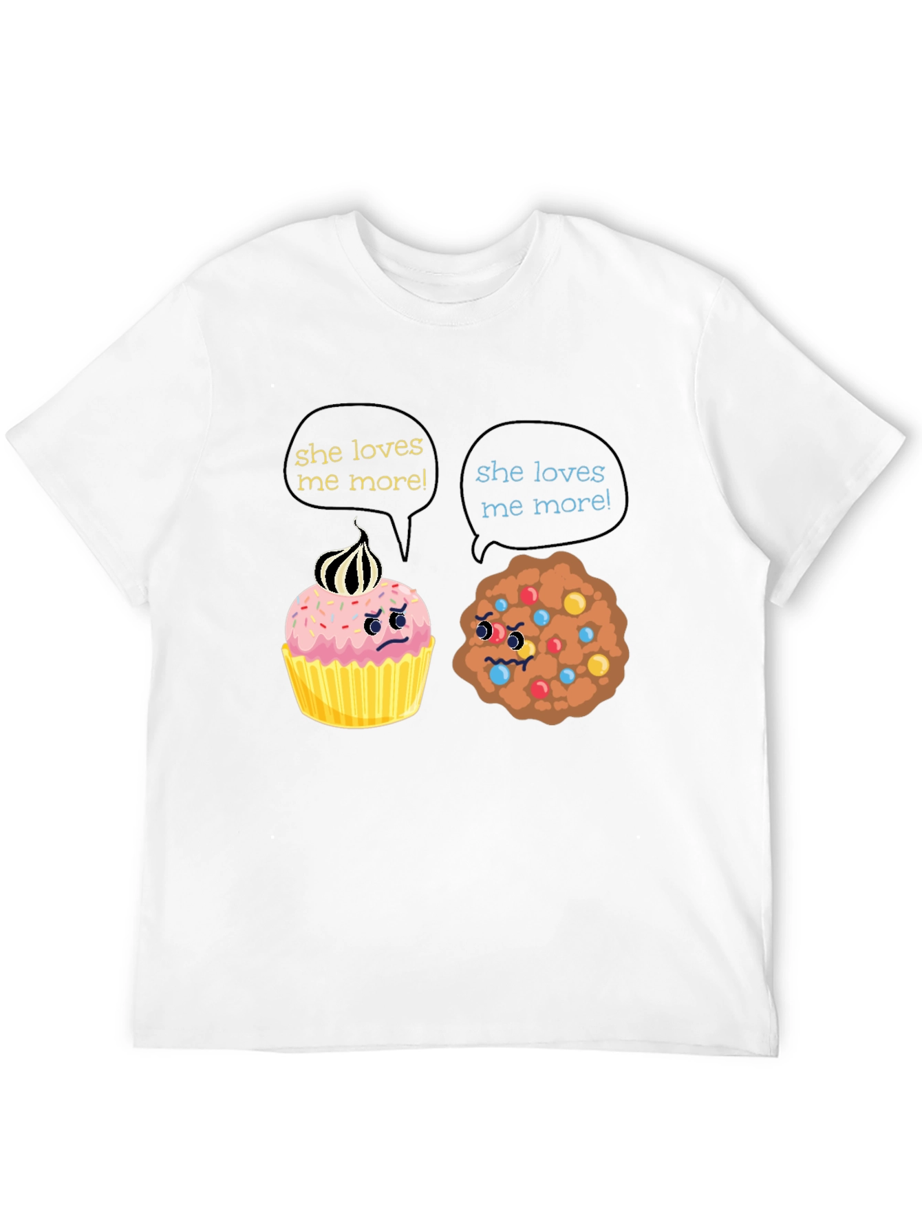 Funny She Loves Me More T-Shirt