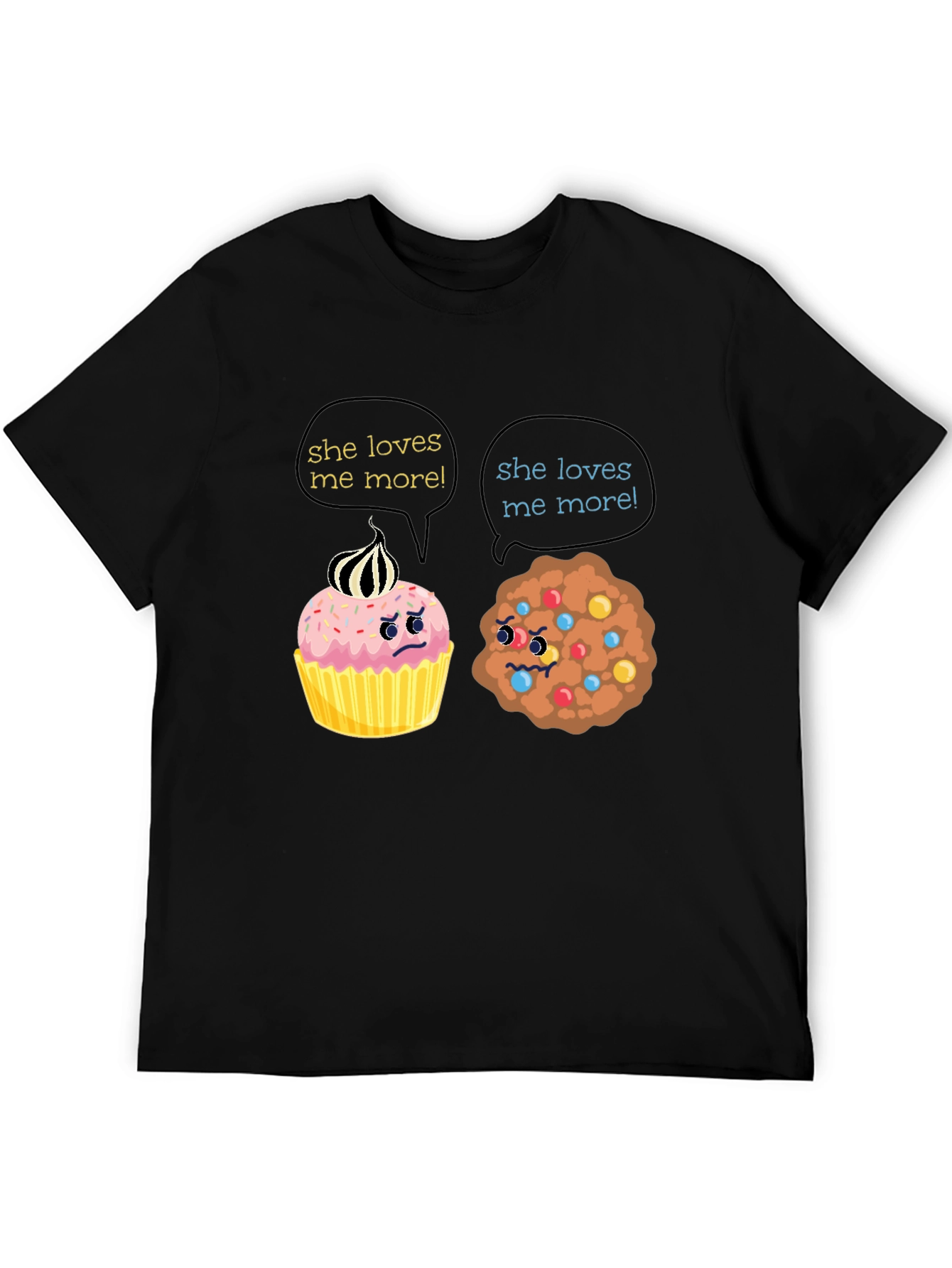 Funny She Loves Me More T-Shirt