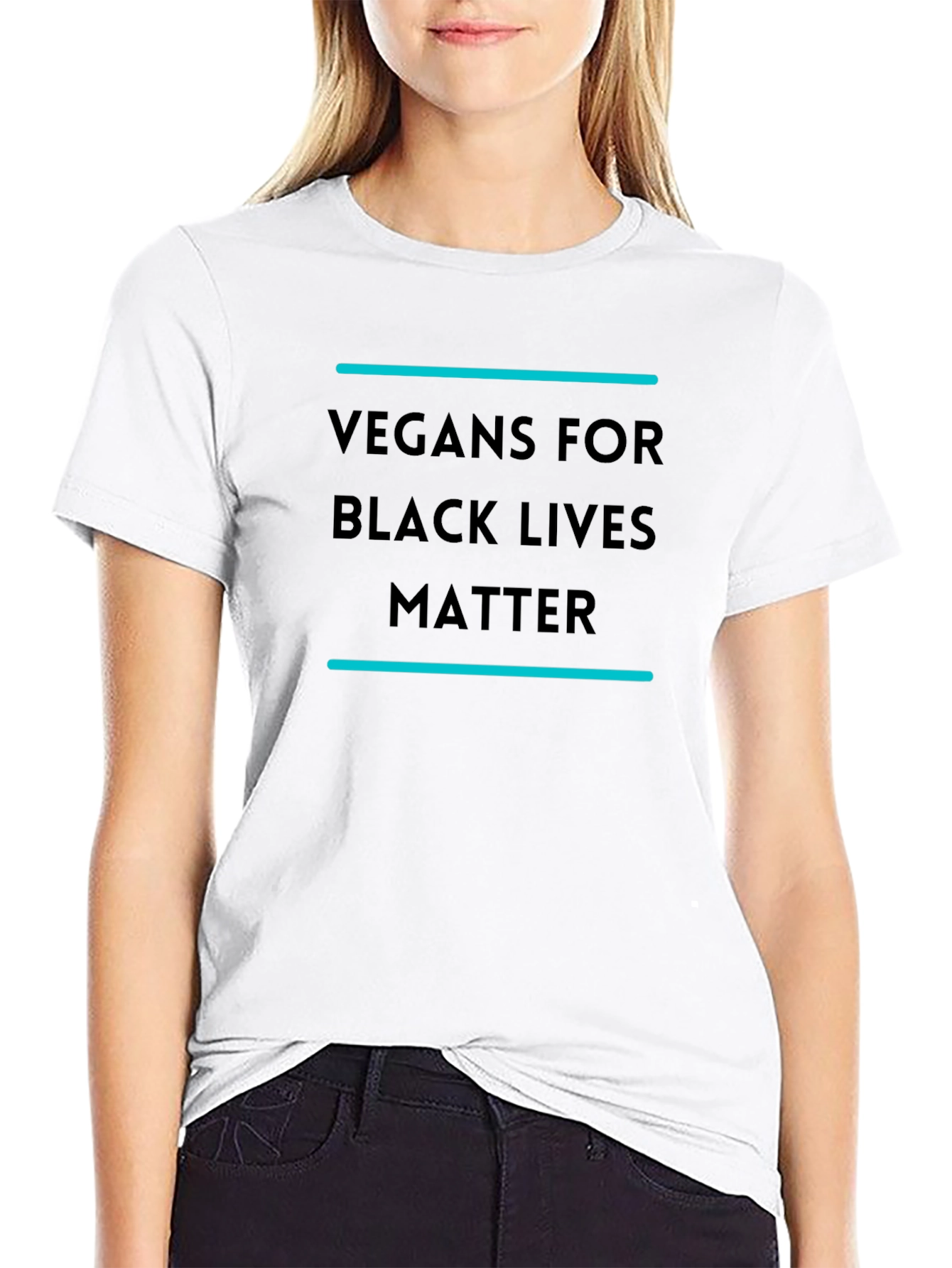 Vegans for Black Lives Matter Graphic T-Shirt
