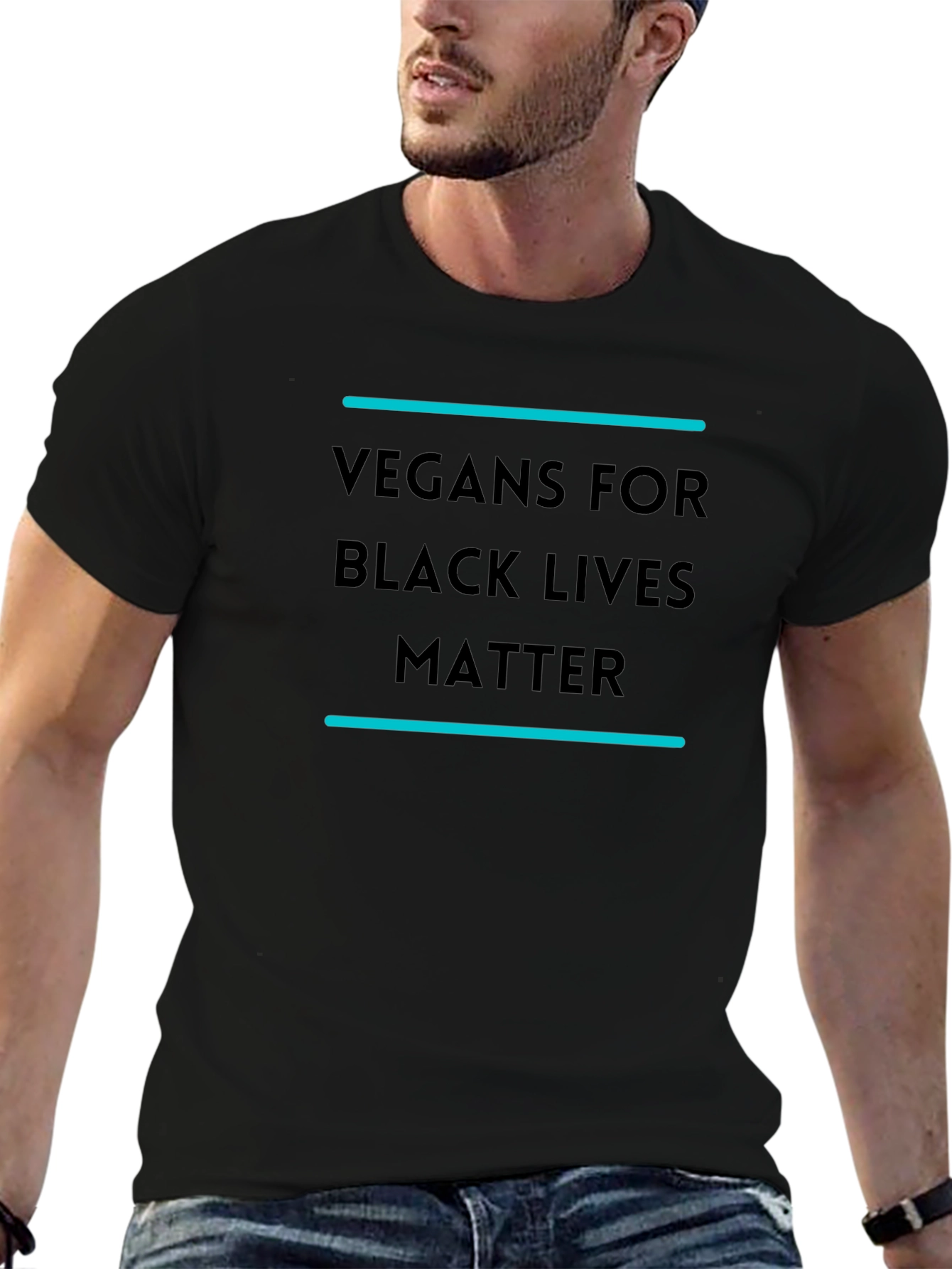 Vegans for Black Lives Matter Graphic T-Shirt