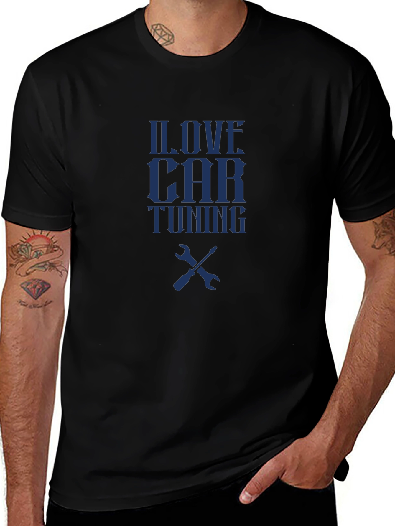 I Love Car Tuning Graphic T-Shirt