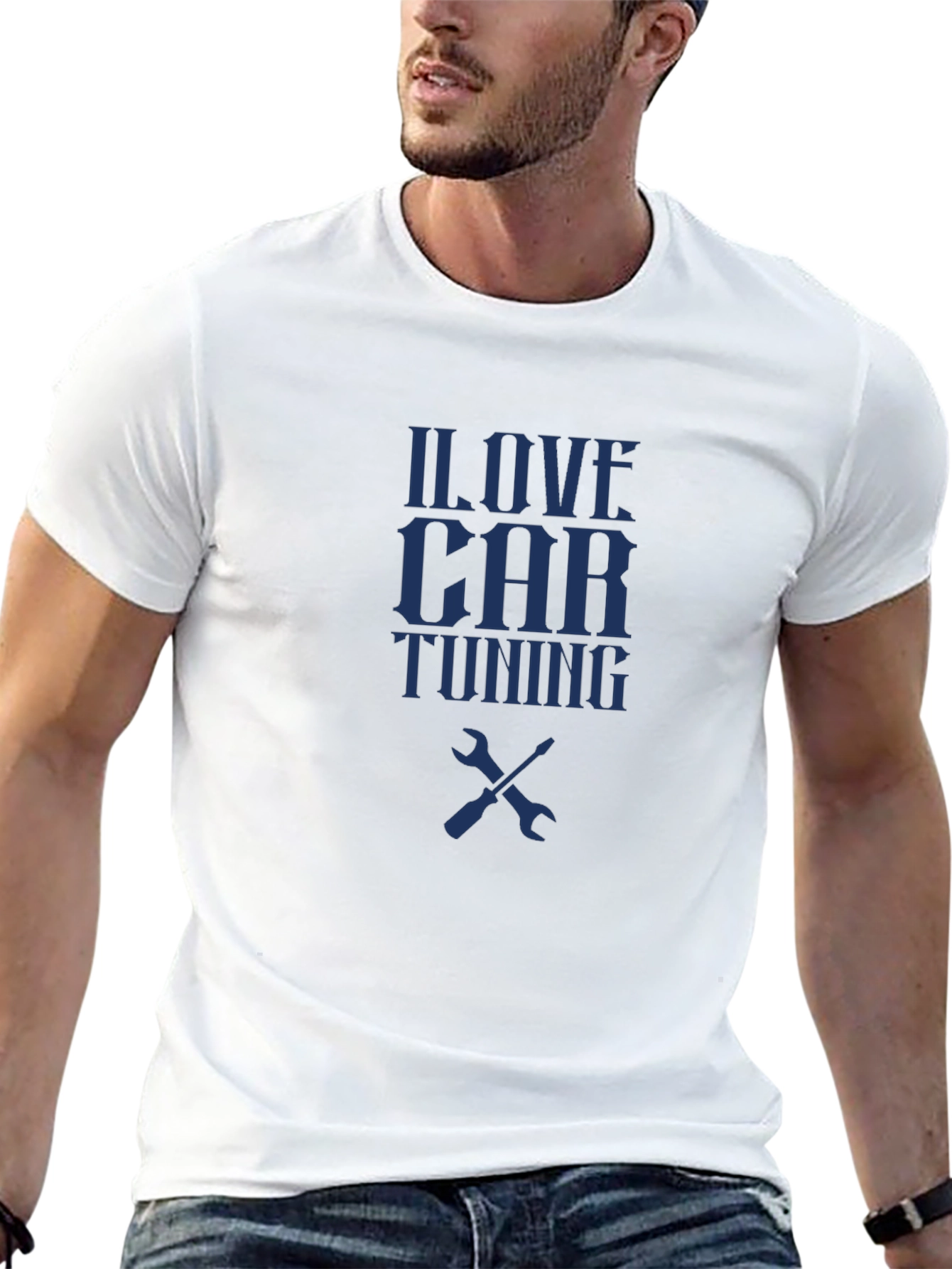 I Love Car Tuning Graphic T-Shirt