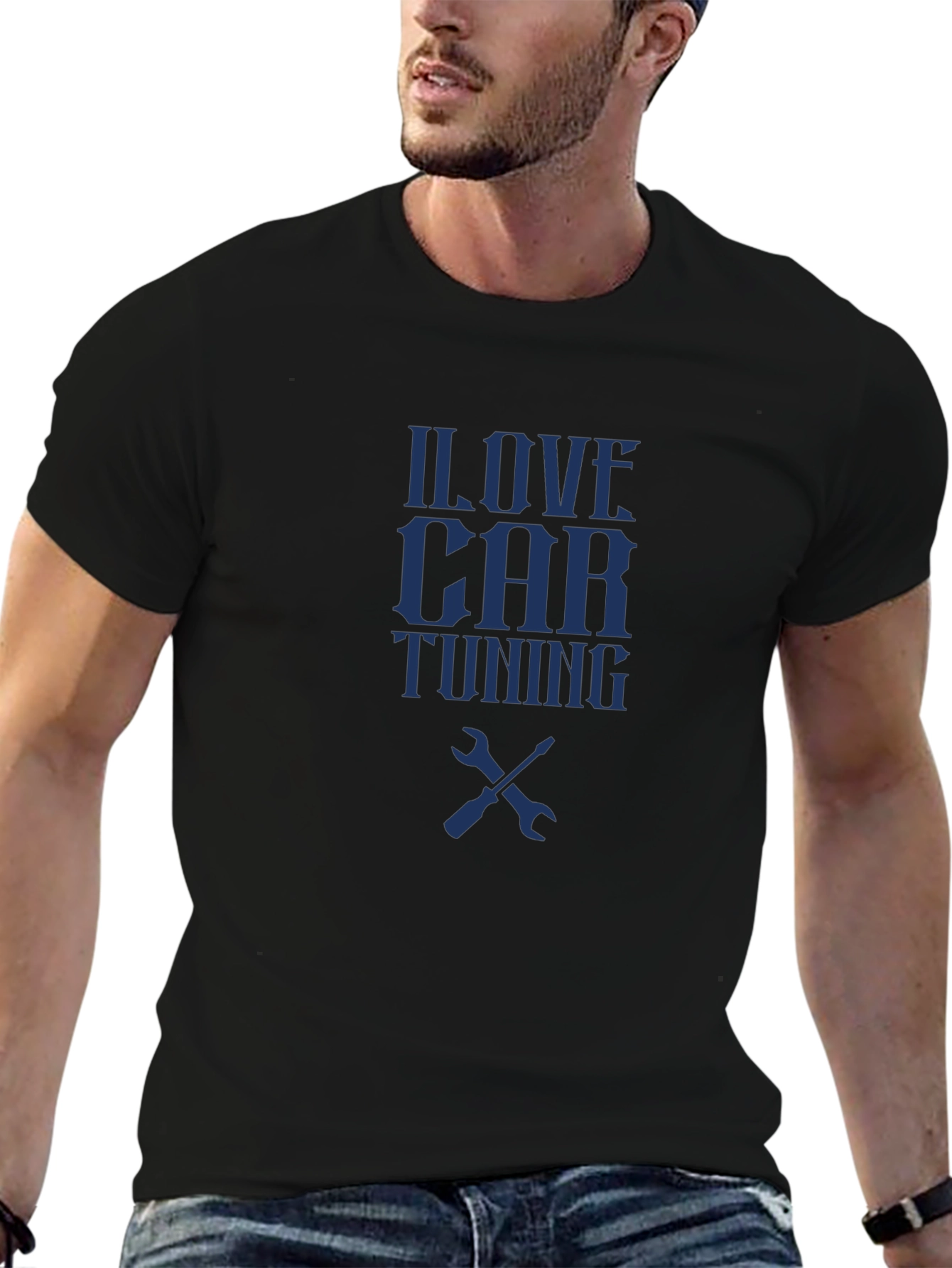 I Love Car Tuning Graphic T-Shirt