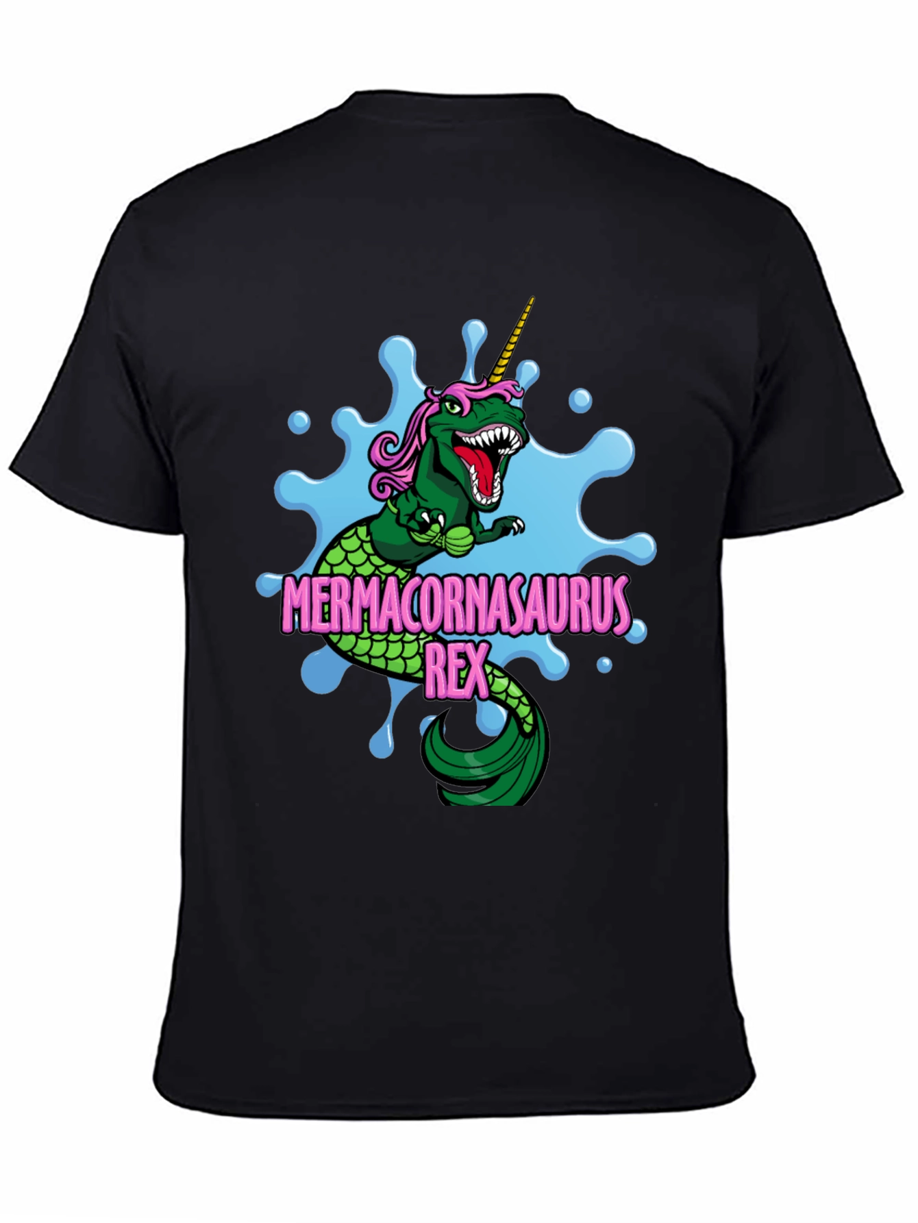 Mermacornasaurus Rex T-Shirt Funny Dinosaur Tee