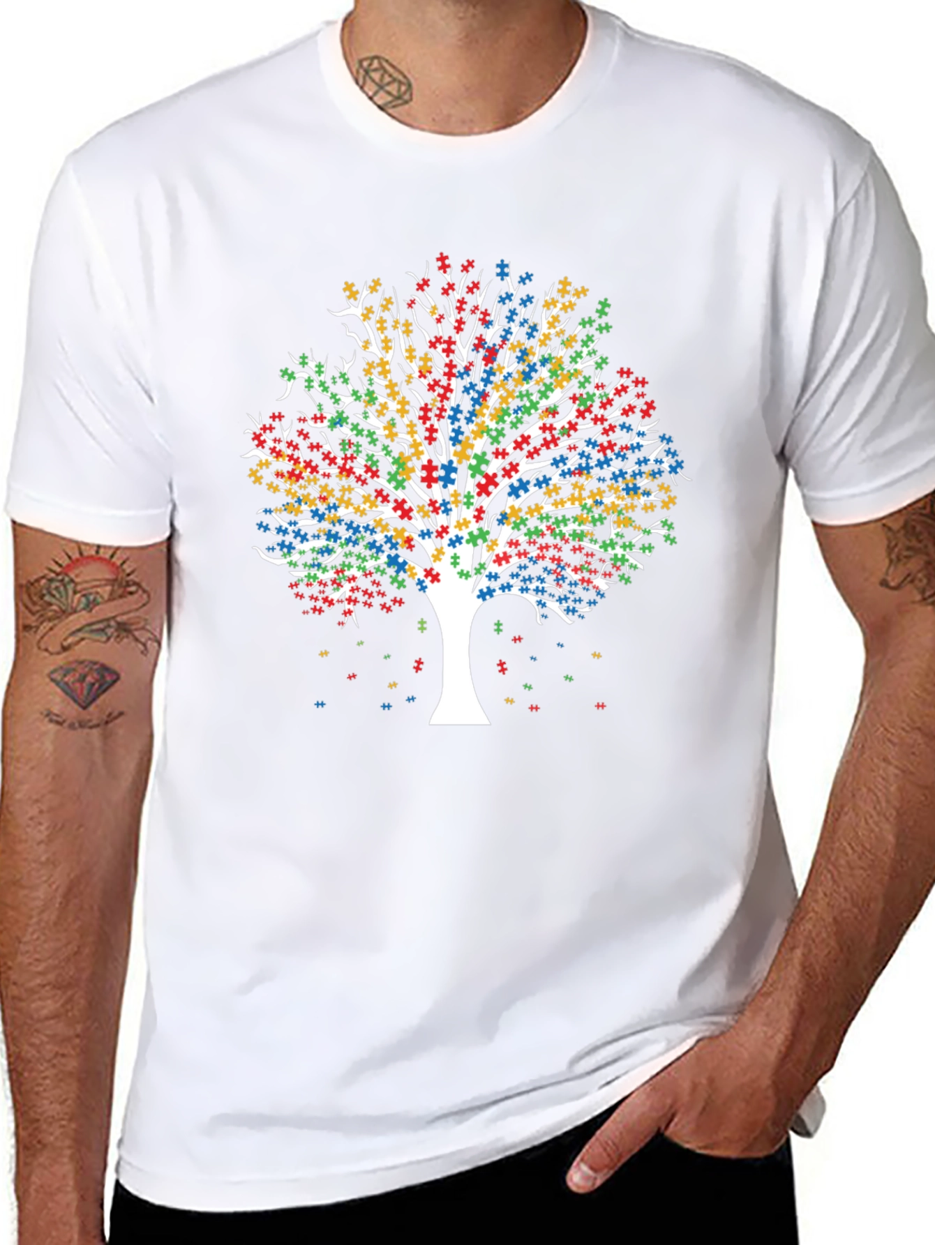 Autism Awareness Tree T-Shirt