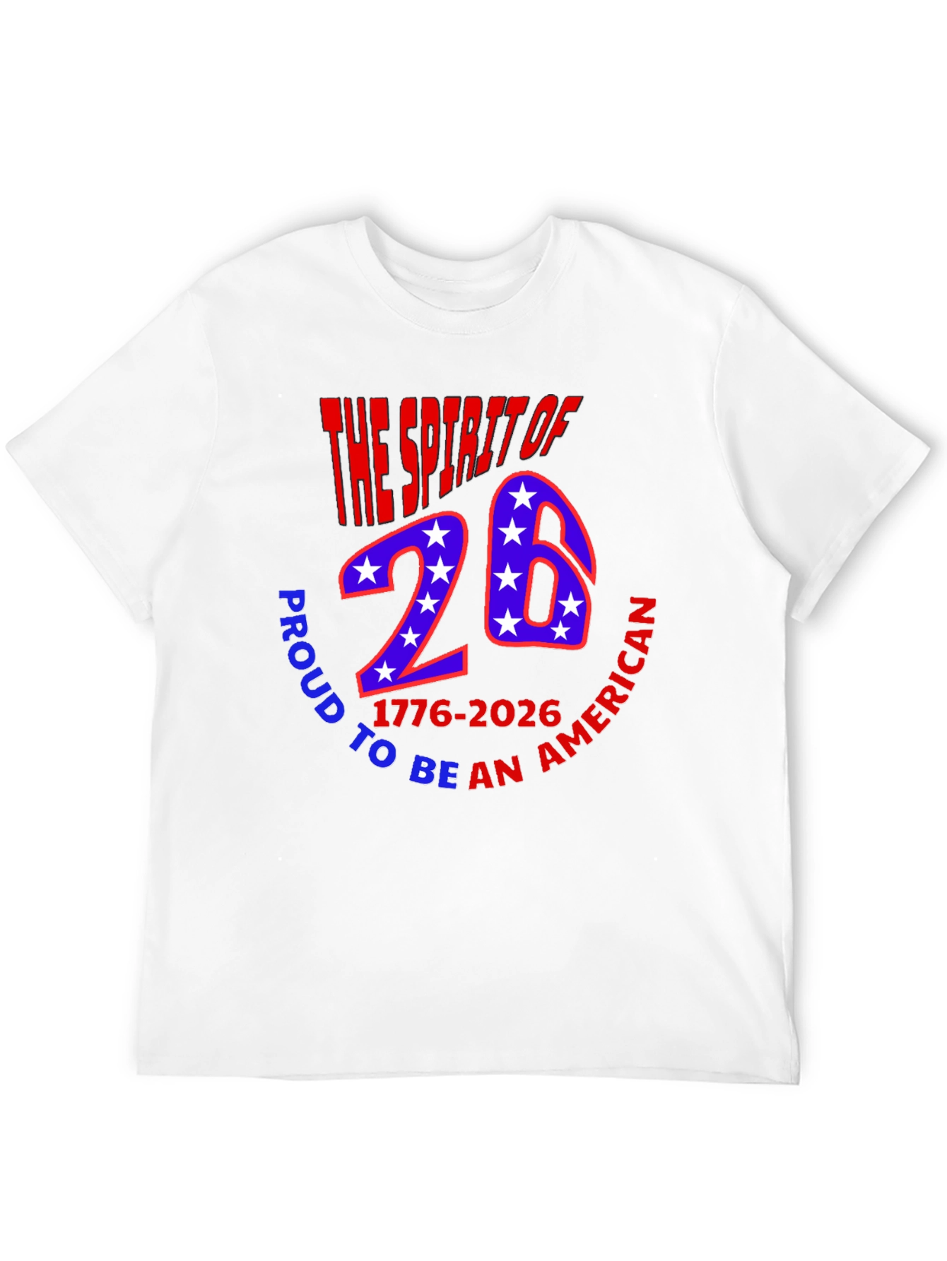 Spirit of 26 American Patriotic T-Shirt
