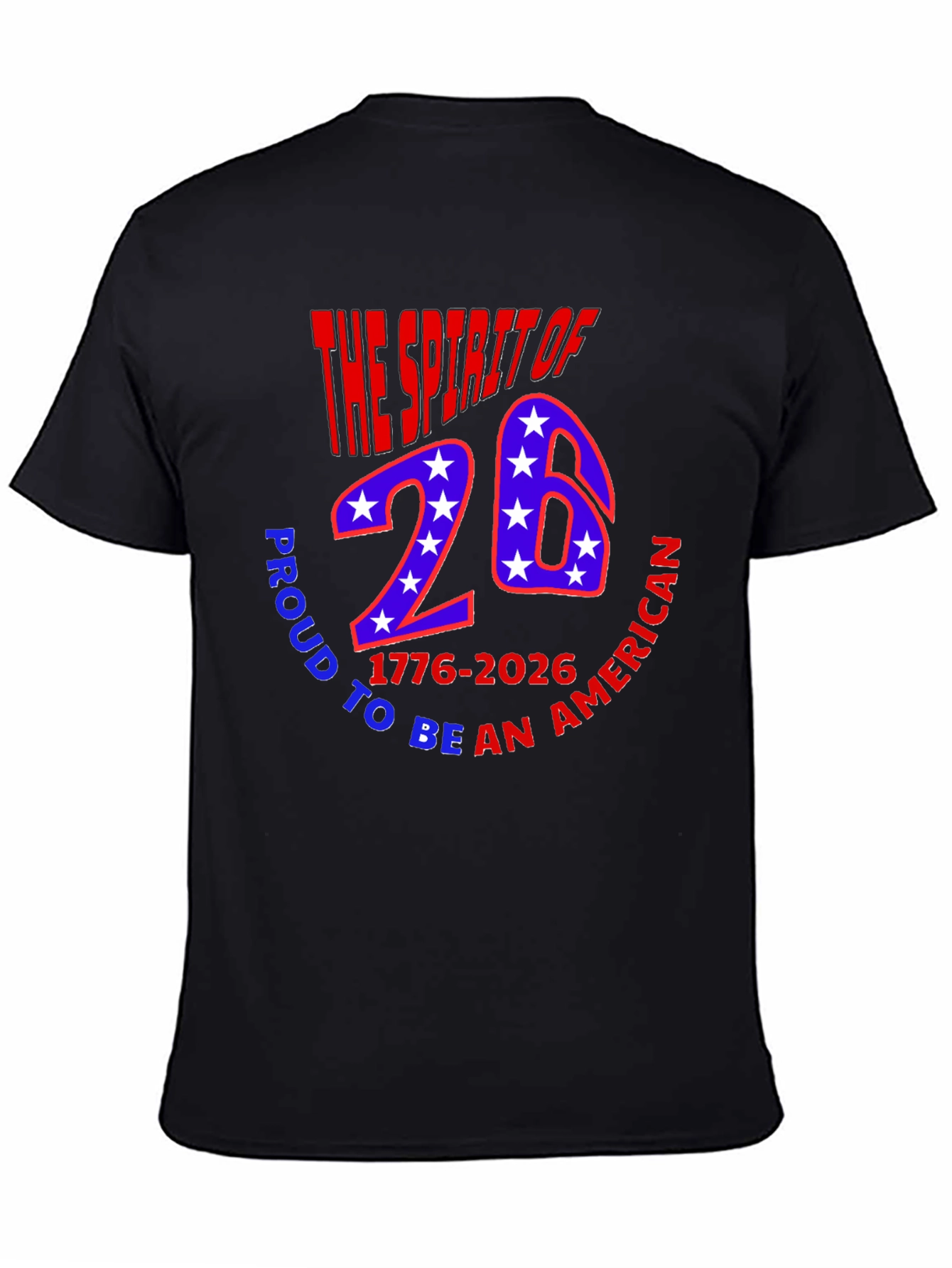 Spirit of 26 American Patriotic T-Shirt